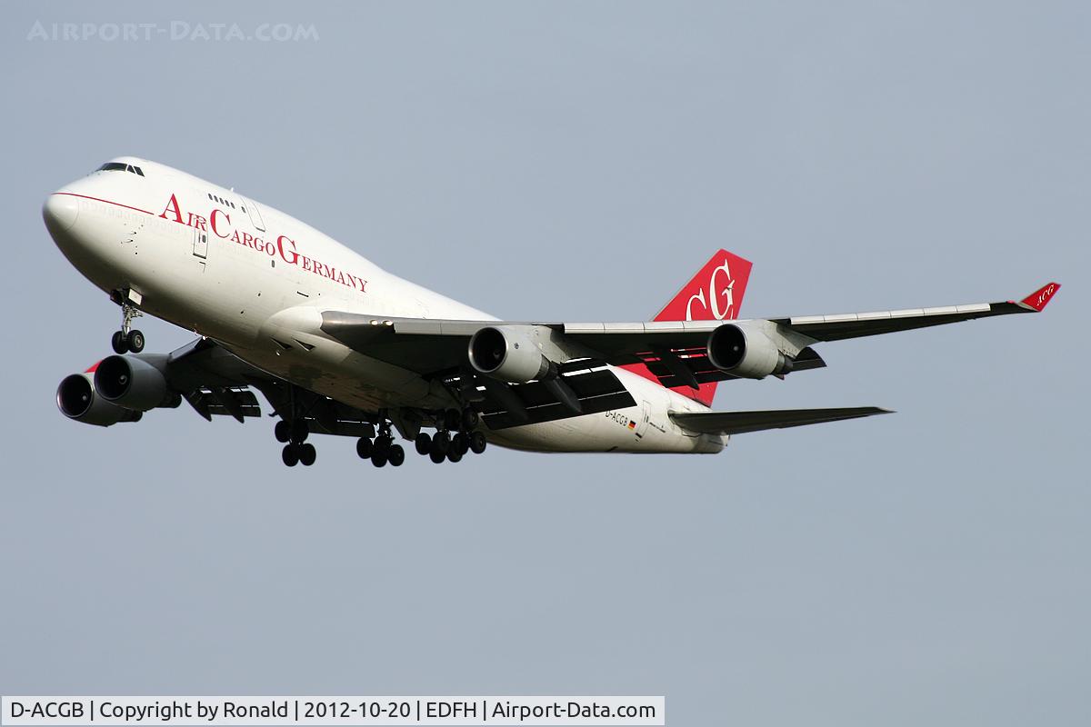 D-ACGB, 1992 Boeing 747-409SF C/N 24312, at hahn