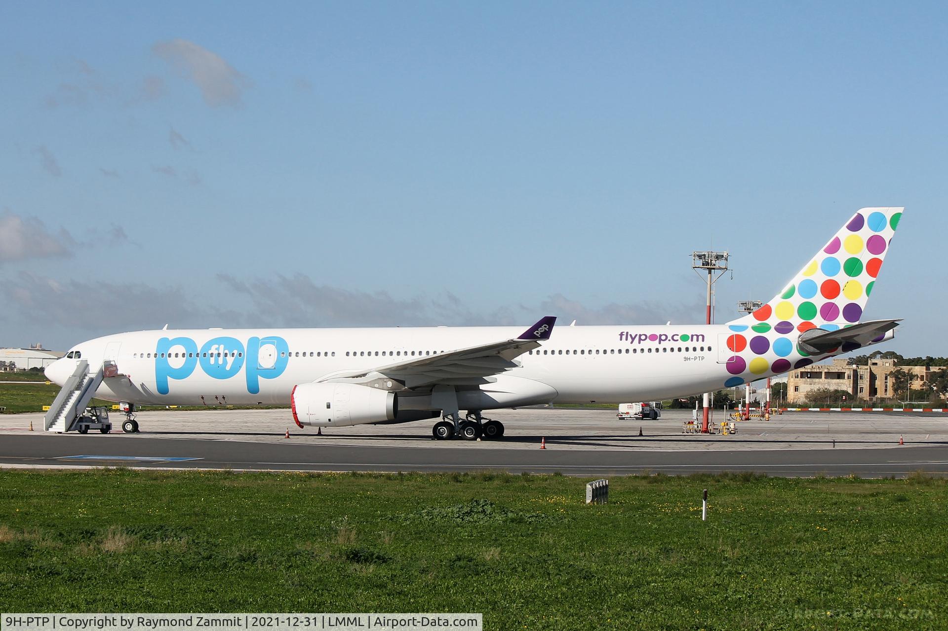 9H-PTP, 2013 Airbus A330-343X C/N 1420, A330 9H-PTP FlyPop