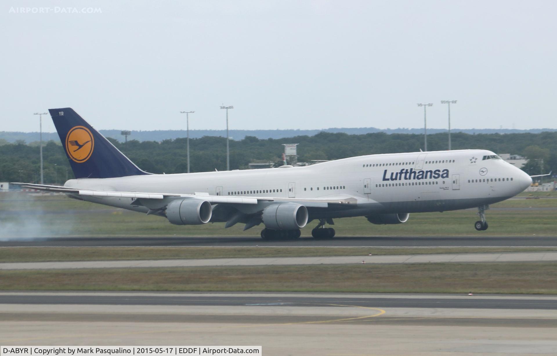 D-ABYR, 2014 Boeing 747-830 C/N 37842, Boeing 747-830