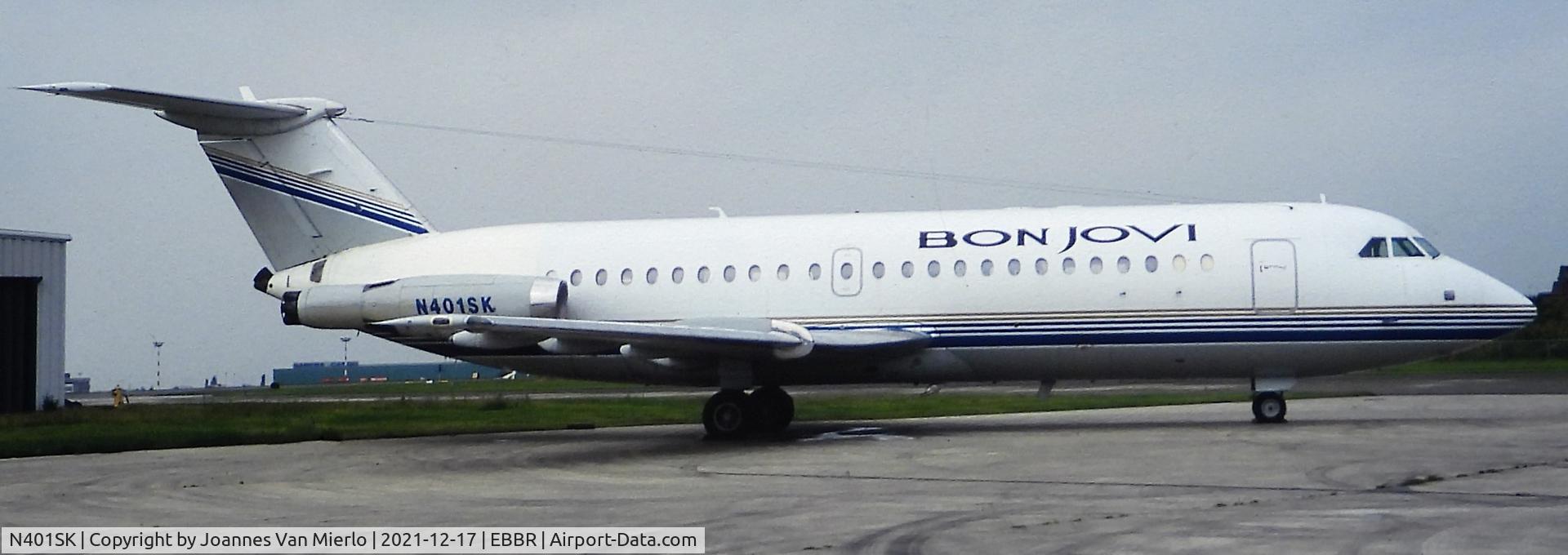 N401SK, 1966 BAC 111-401AK One-Eleven C/N BAC.073, Slide scan