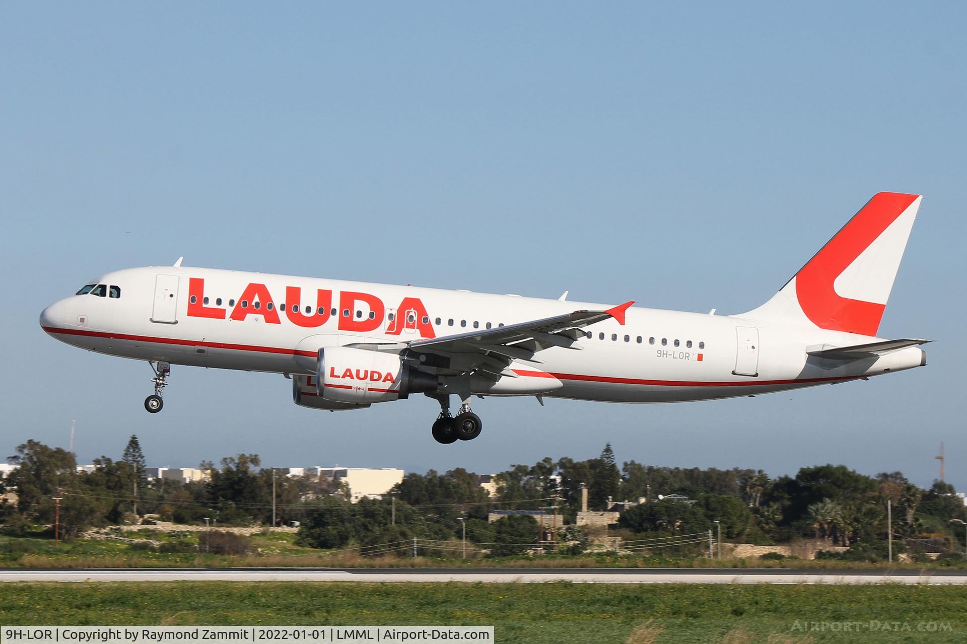 9H-LOR, 2007 Airbus A320-214 C/N 3206, A320 9H-LOR Lauda Air Europe