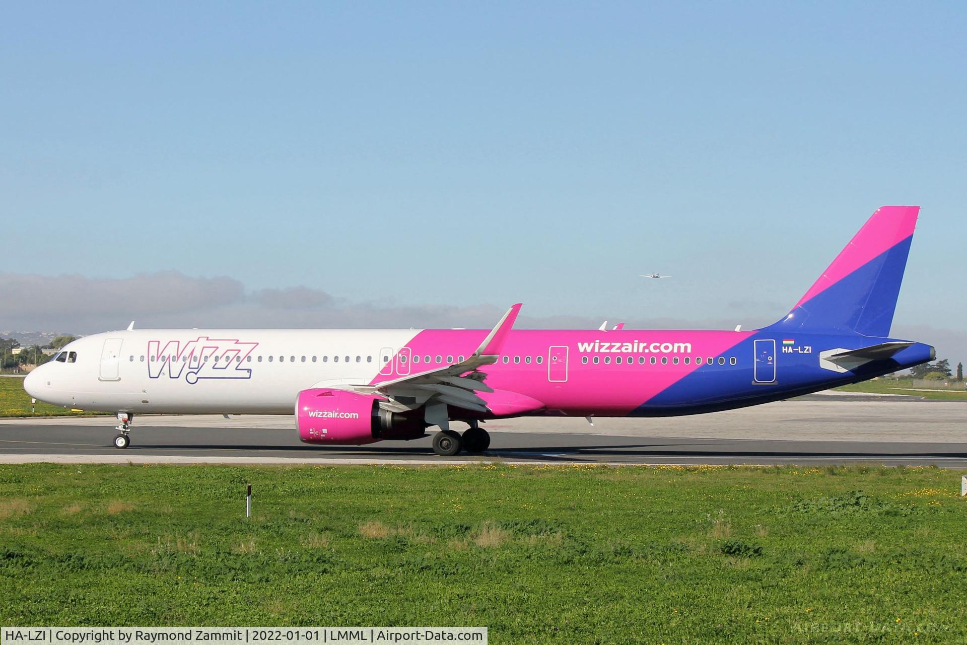 HA-LZI, 2021 Airbus A321-271NX C/N 10757, A321Neo HA-LZI Wizzair