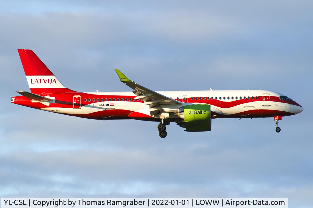 YL-CSL, 2018 Airbus A220-300 C/N 55041, Air Baltic Airbus A220-300 