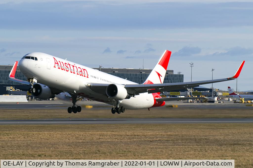 OE-LAY, 1998 Boeing 767-3Z9/ER C/N 29867, Austrian Airlines Boeing 767-300