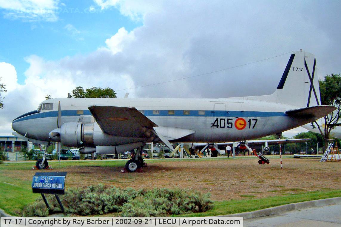 T7-17, 1955 CASA C-207C Azor C/N 17, T.7-17   CASA C-207 Azor [17] (Ex Spanish Air Force / Museo del Aire) Madrid-Cuatro Vientos~EC 21/09/2002