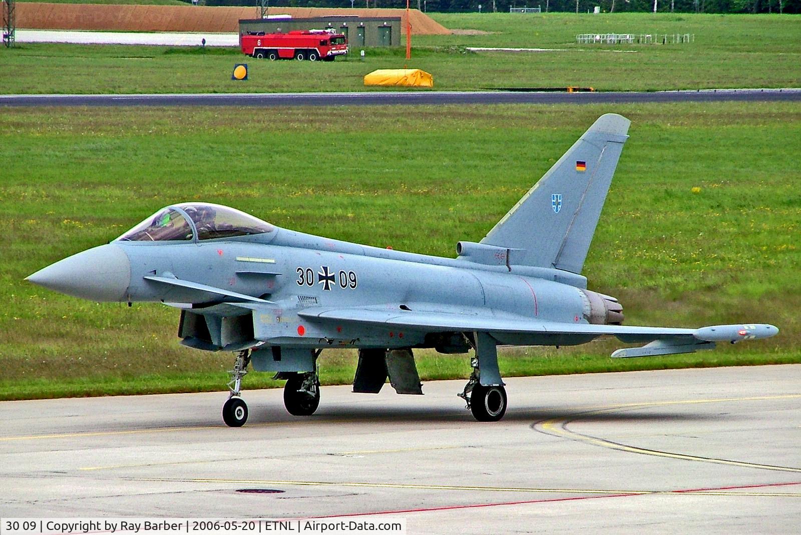 30 09, Eurofighter EF-2000 Typhoon S C/N GS004, 30+09   Eurofighter EF2000 Typhoon [GS004] (German Air Force) Rostock-Laage~D 20/05/2006