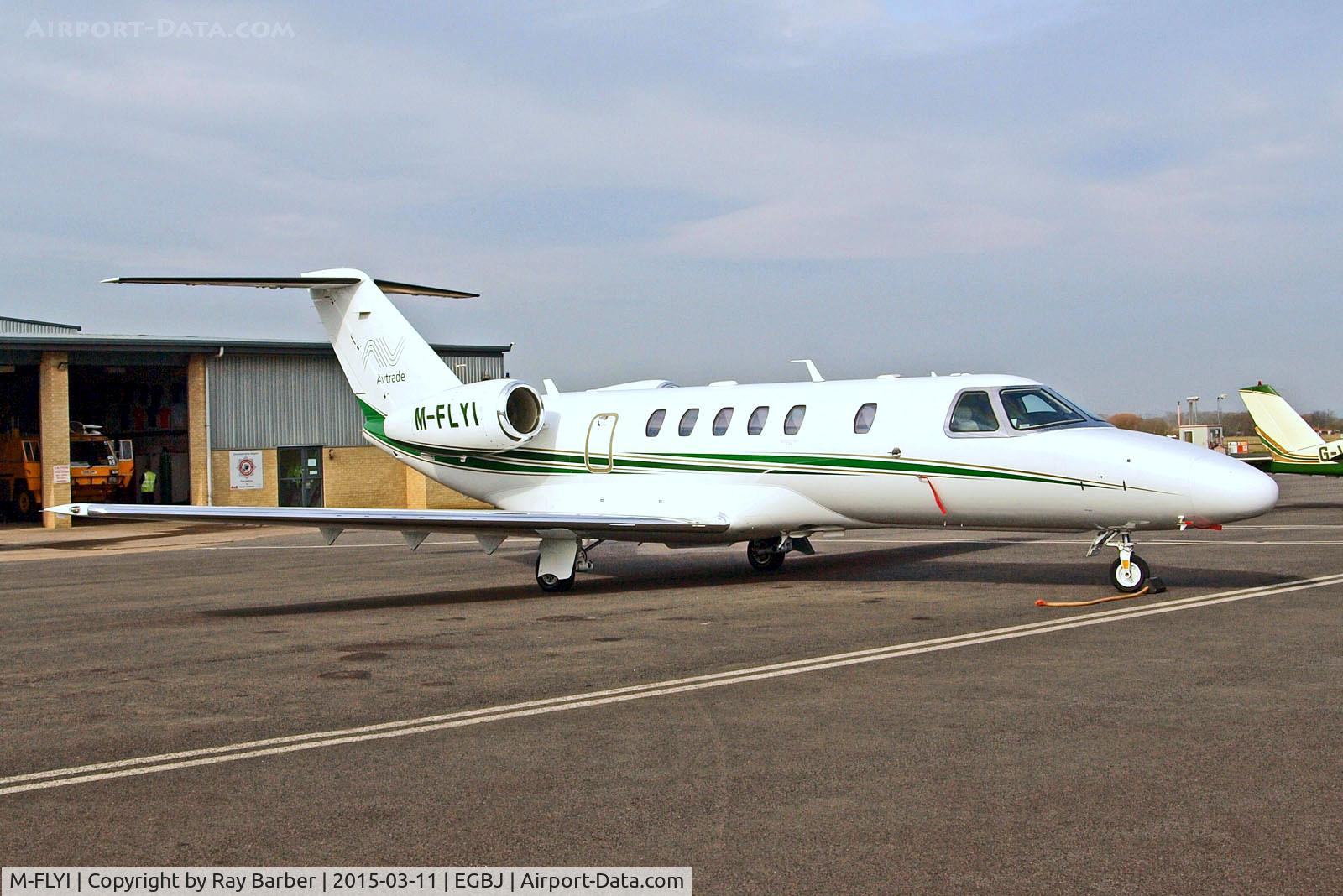 M-FLYI, 2012 Cessna 525C CitationJet CJ4 C/N 525C-0106, M-FLYI   Cessna CitationJet CJ4 [525C-0106] Avtrade Ltd Staverton~G 11/03/2015