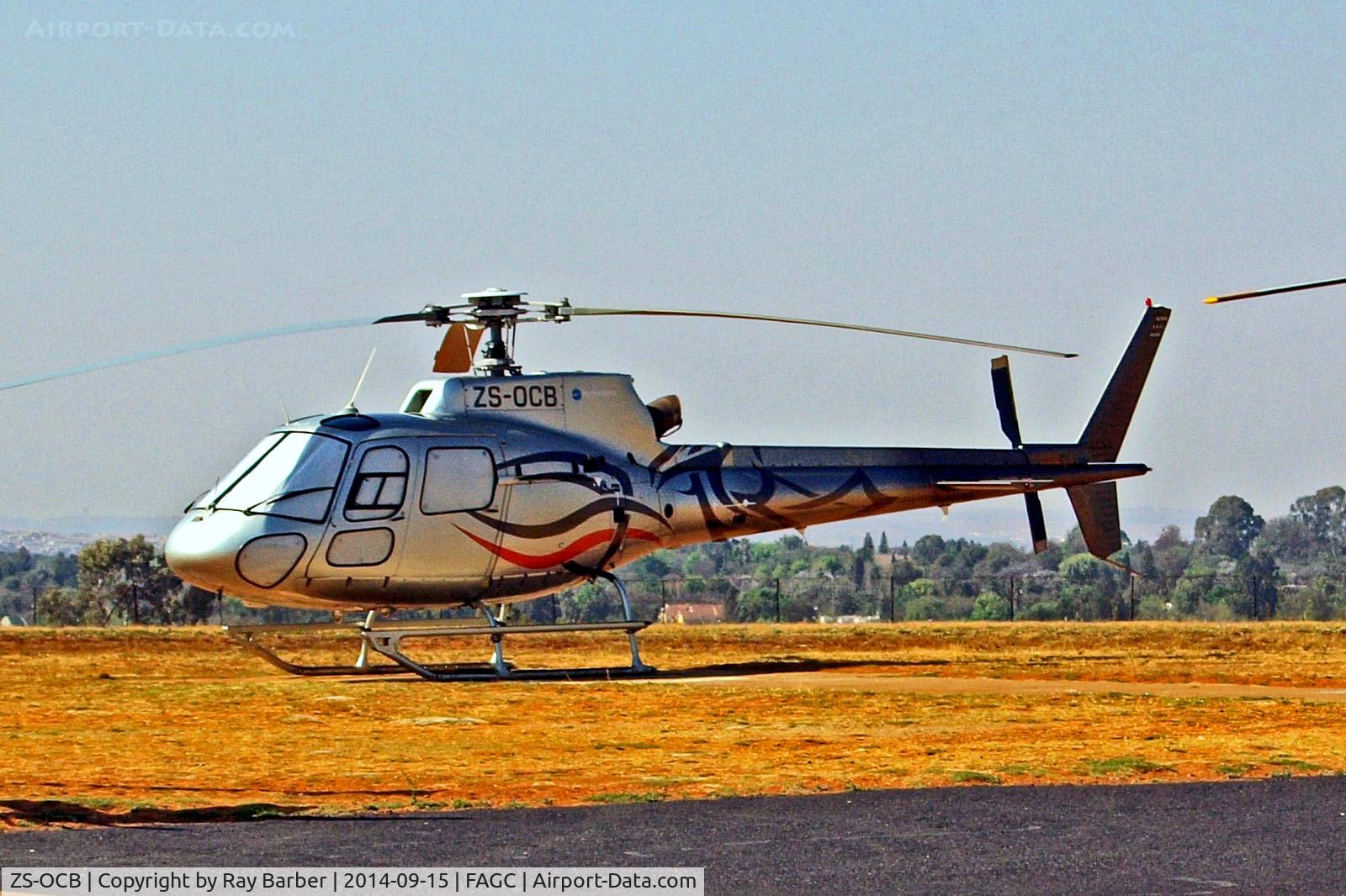 ZS-OCB, 2007 Aerospatiale AS.350B2 Ecureuil C/N 9083, ZS-OCB   Aerospatiale AS.350B2 Ecureuil [9083] Grand Central~ZS 15/09/2014