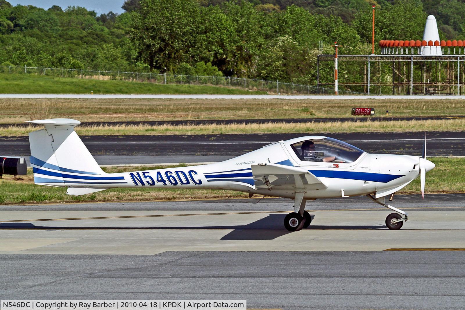 N546DC, 2001 Diamond DA-20C-1 Eclipse C/N C0146, N546DC   Diamond DA-20C-1 Eclipse [C0146] (Dragonfly Aviation LLC) Atlanta-Dekalb Peachtree~N 18/04/2010