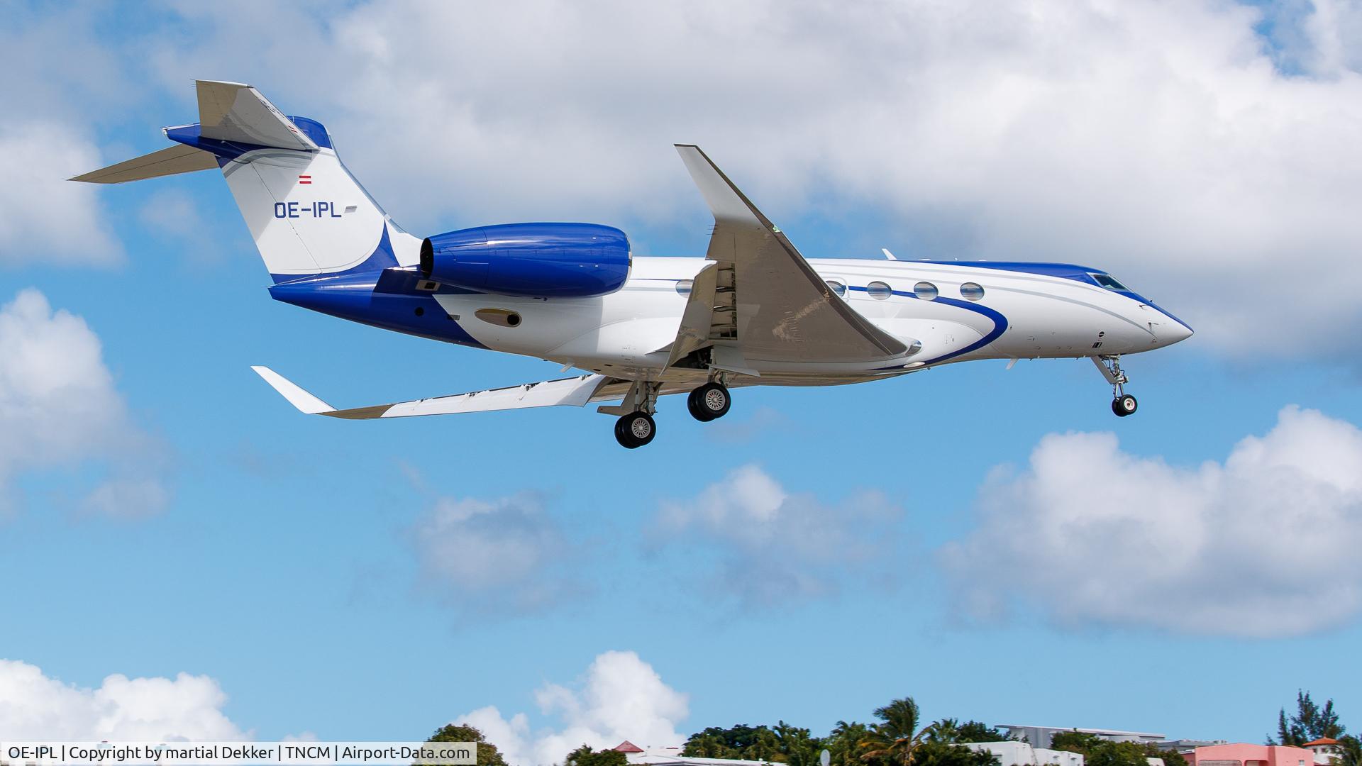 OE-IPL, 2020 Gulfstream Aerospace GVII-G600 C/N 73038, Maho beach