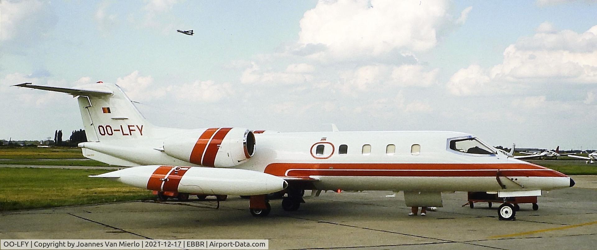 OO-LFY, 1978 Gates Learjet 35A C/N 35A-200, Slide scan
