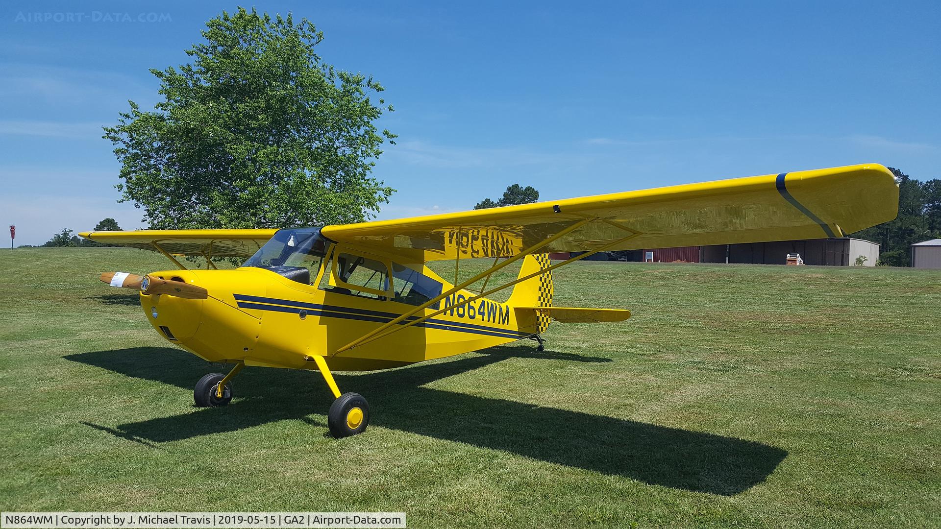 N864WM, 2013 American Champion 7EC C/N 1035-2013, Nice new Champ at Peachstate Aerodrome