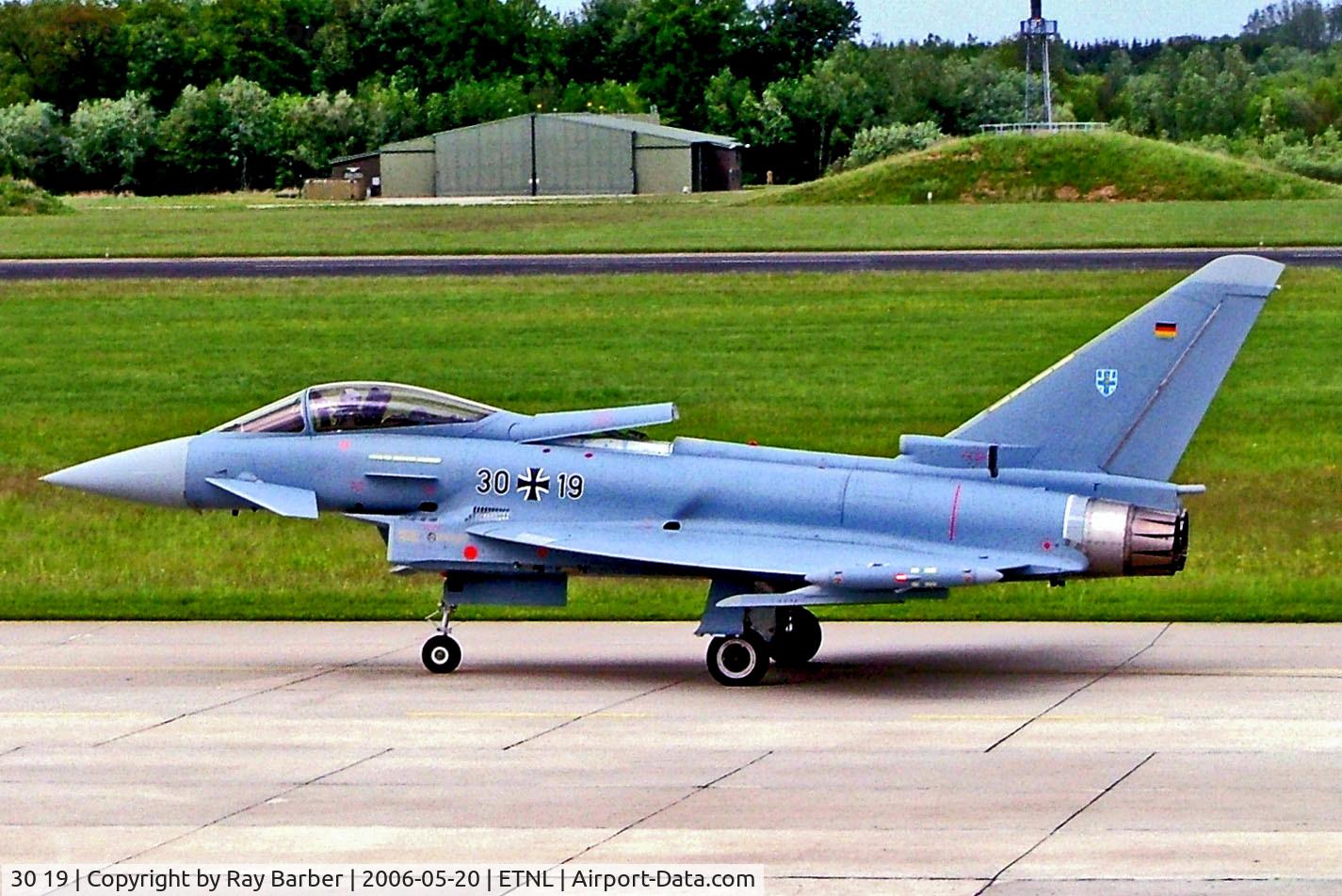 30 19, Eurofighter EF-2000 Typhoon S C/N GS011, 30+19   Eurofighter EF2000 Typhoon [GS011] (German Air Force) Rostock-Laage~D 20/05/2006