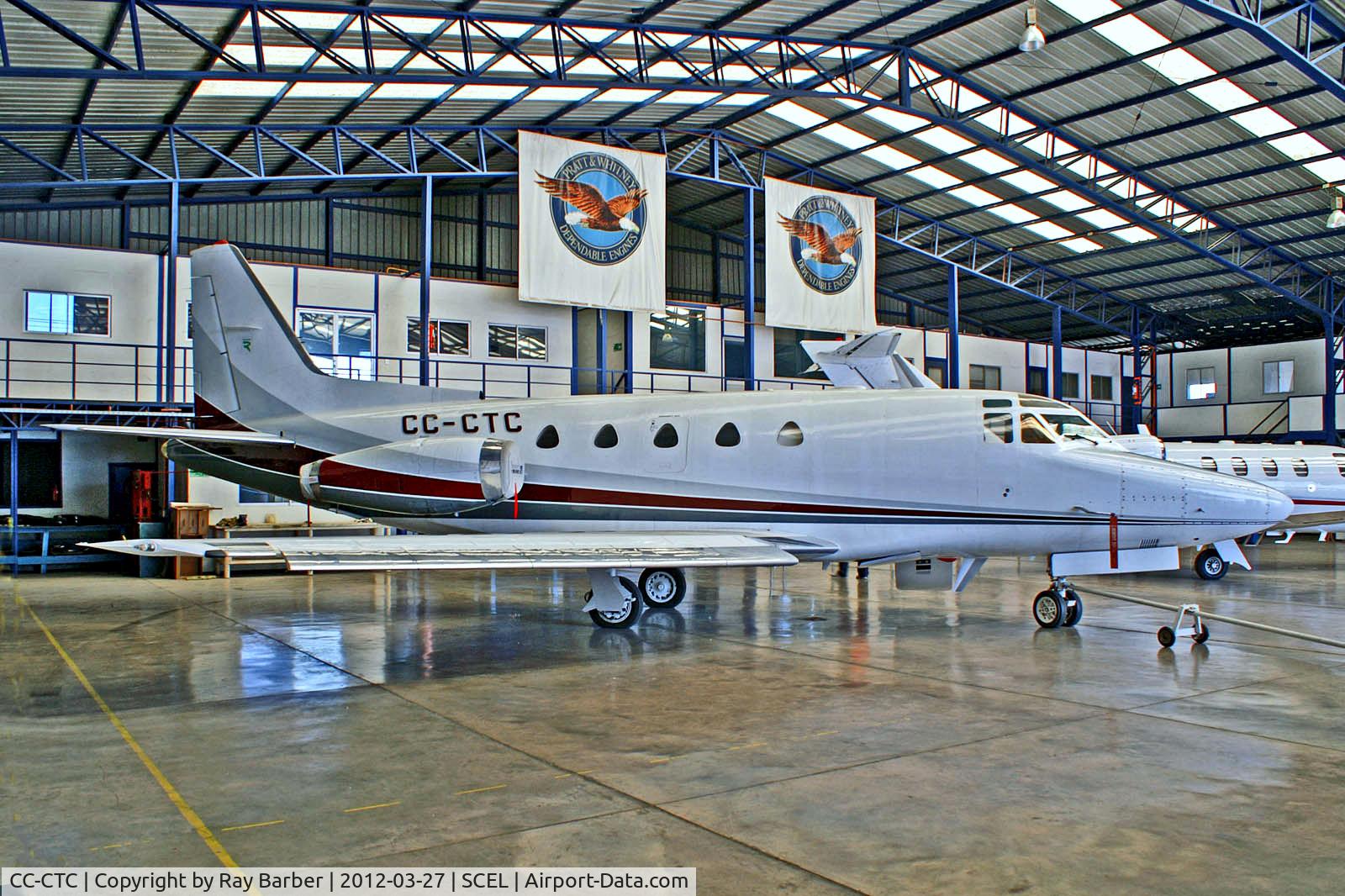CC-CTC, North American Sabre 60 C/N 306-112, CC-CTC   Rockwell Sabreliner 60 [306-112] Santiago-Arturo Merino Benitez Int'l~LV 27/03/2012