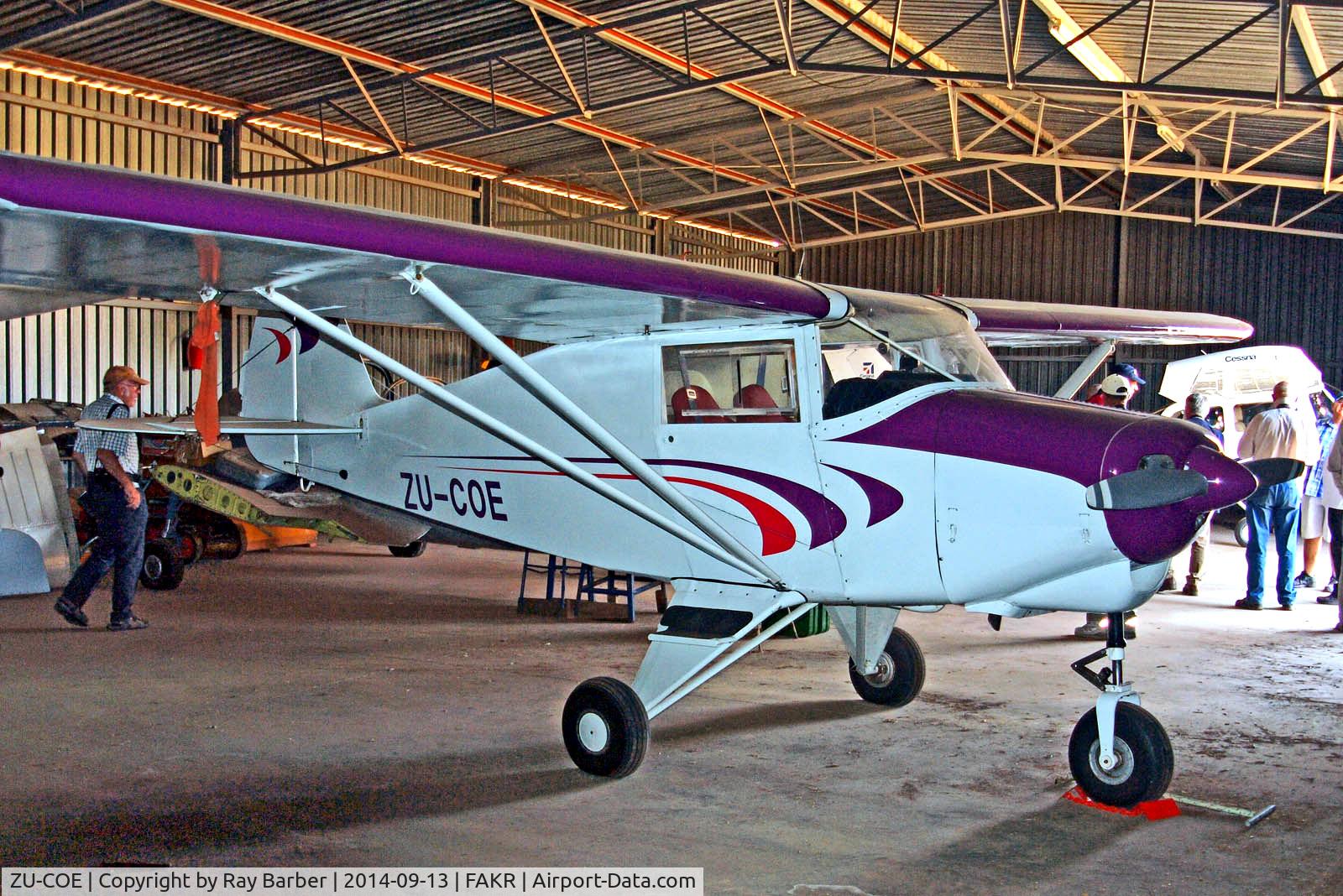 ZU-COE, Amateur Built Sandpiper Colt C/N HEH-1, ZU-COE   Sandpiper Colt [HEH-1] Krugersdorp-Oatlands~ZS 13/09/2014