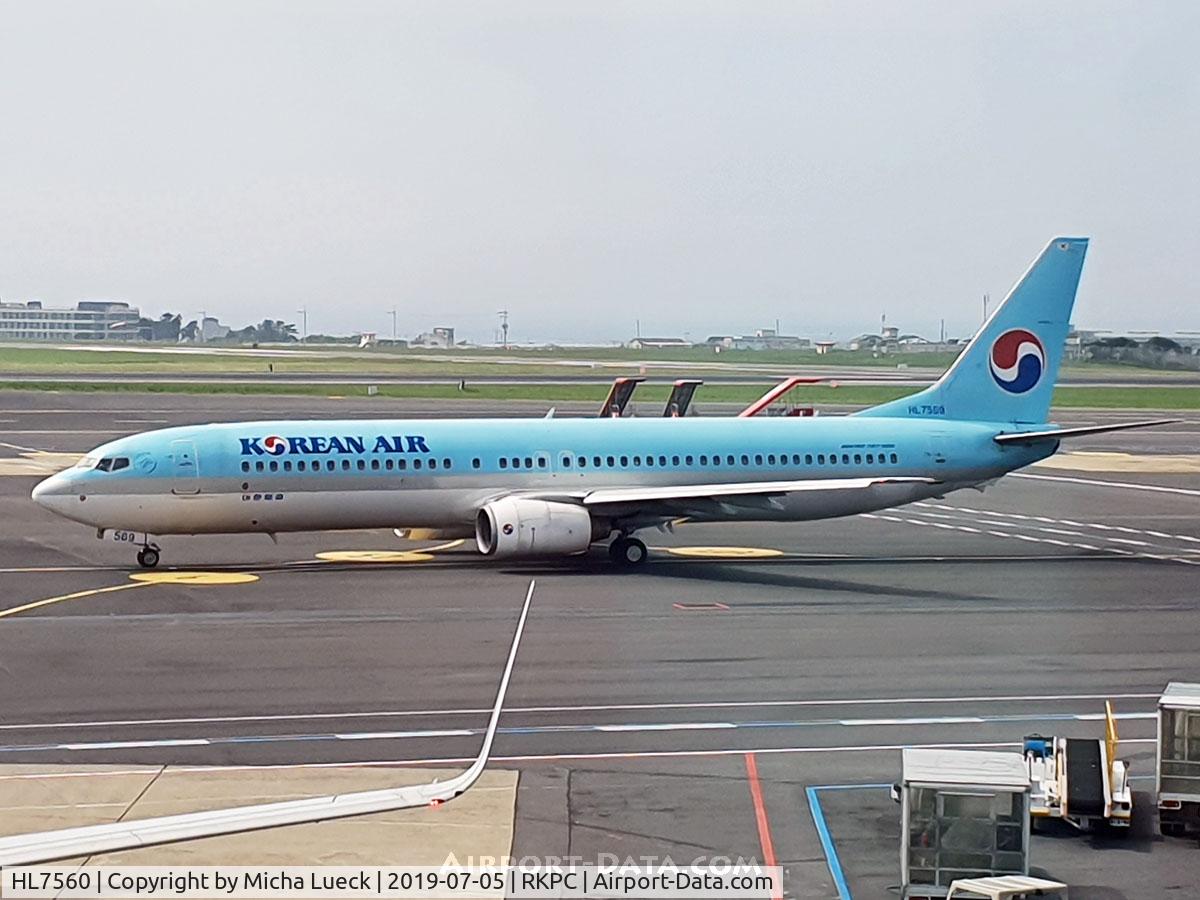 HL7560, Boeing 737-8B5 C/N 29981, At Jeju