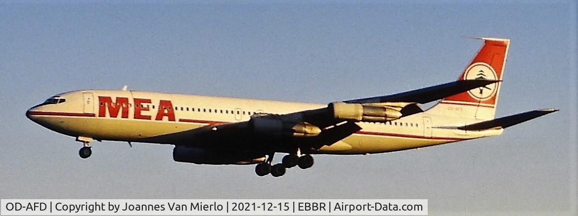 OD-AFD, 1969 Boeing 707-3B4C C/N 20259, Slide scan