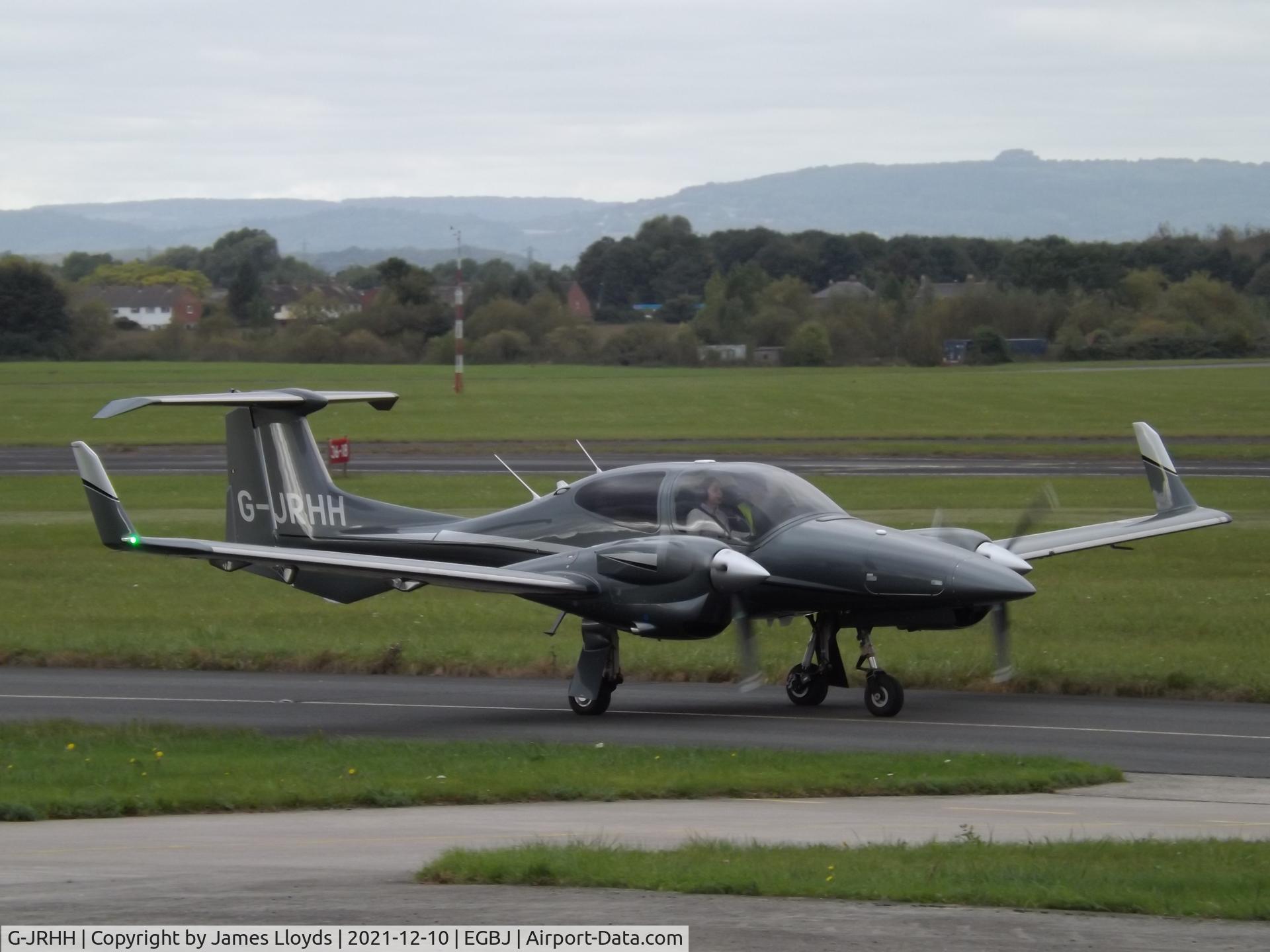 G-JRHH, 2020 Diamond DA-42 NG Twin Star C/N 42.N396, At Gloucestershire Airport.