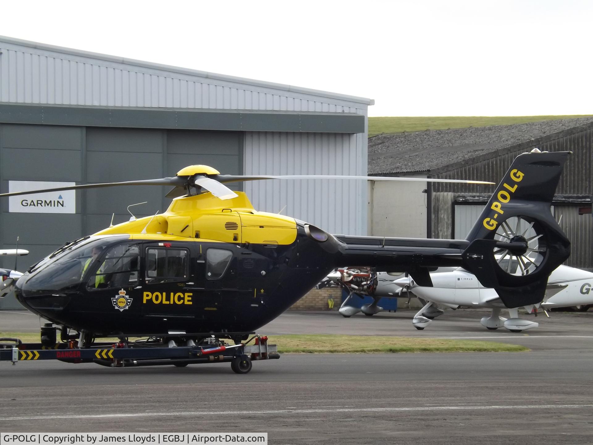 G-POLG, 2002 Eurocopter EC-135T-2+ C/N 0228, At Gloucestershire Airport.