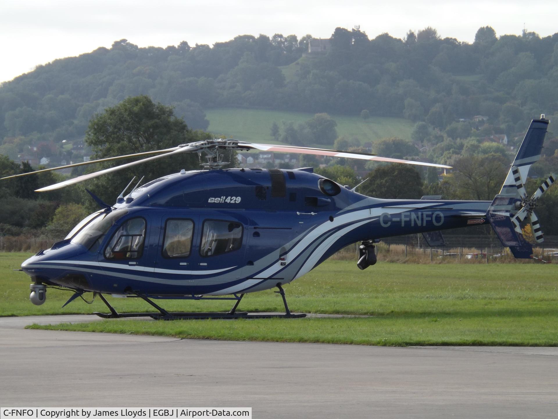 C-FNFO, 2014 Bell 429 GlobalRanger C/N 57224, At Gloucestershire Airport