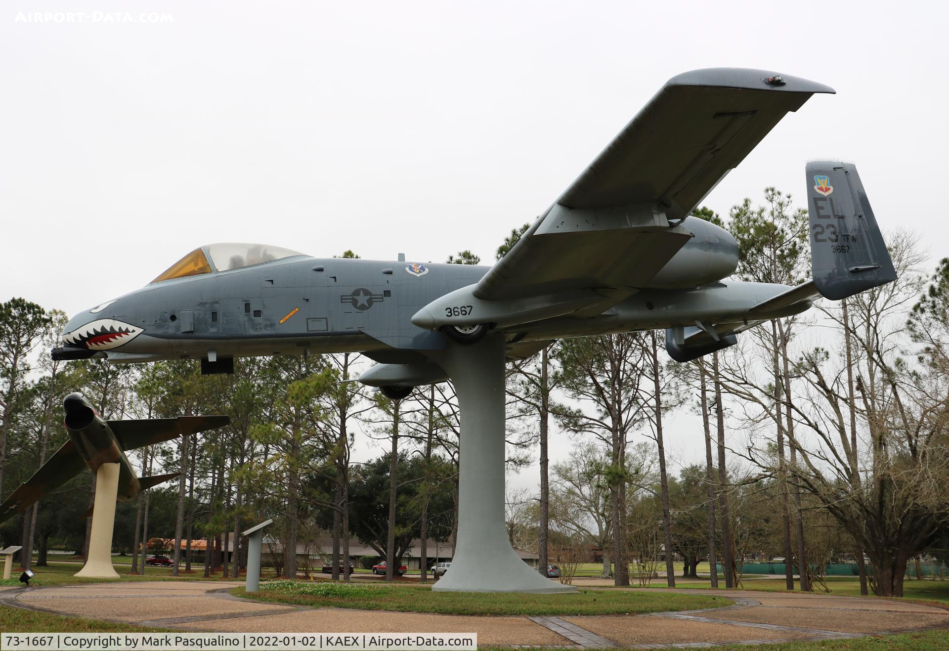 73-1667, 1973 Fairchild Republic A-10A Thunderbolt II C/N A10-0004, Fairchild Republic A-10A Thunderbolt II