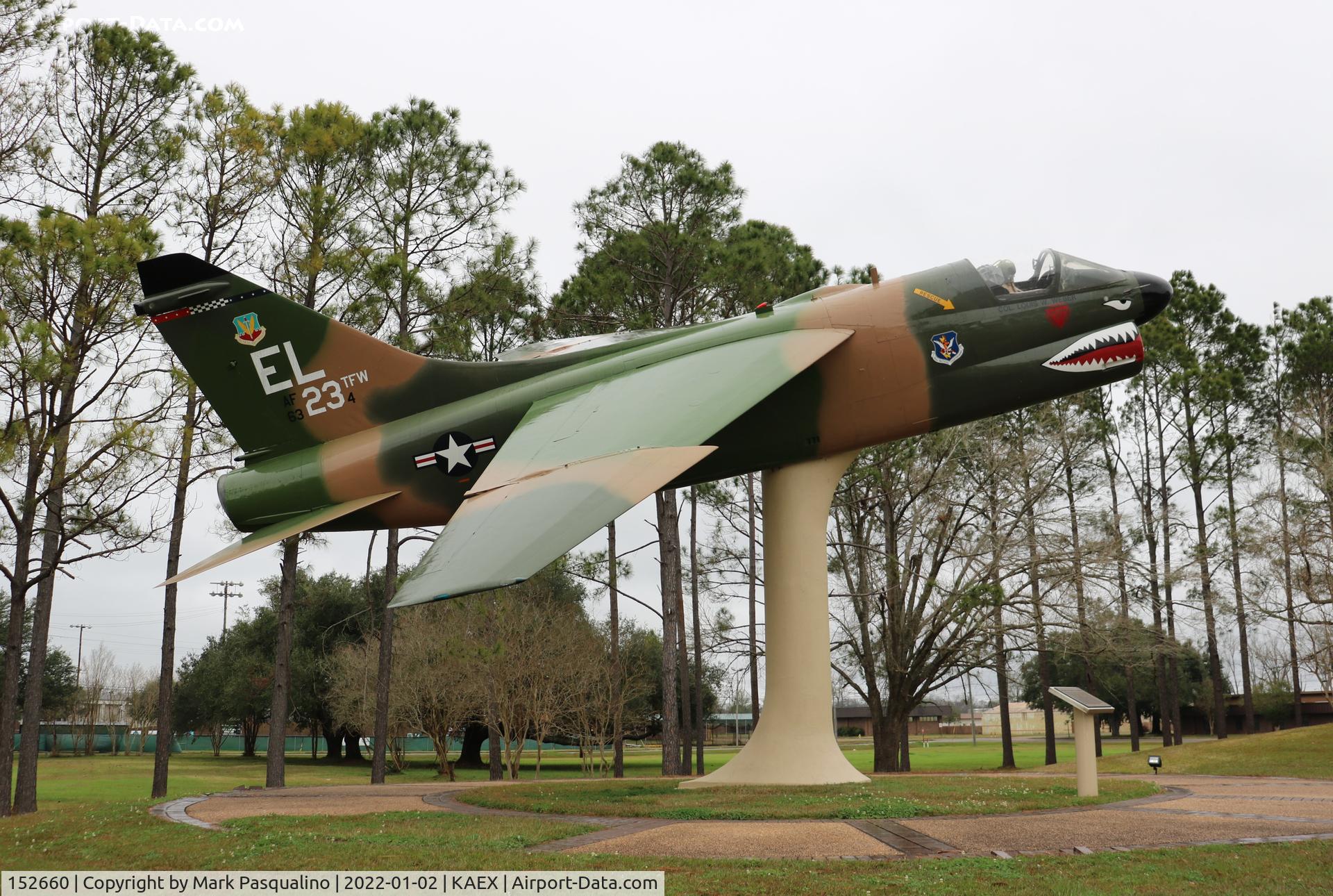 152660, Ling-Temco-Vought A-7A-3a-CV Corsair II C/N A-017, LTV A-7A-3a-CV Marked as USAF 63-6234