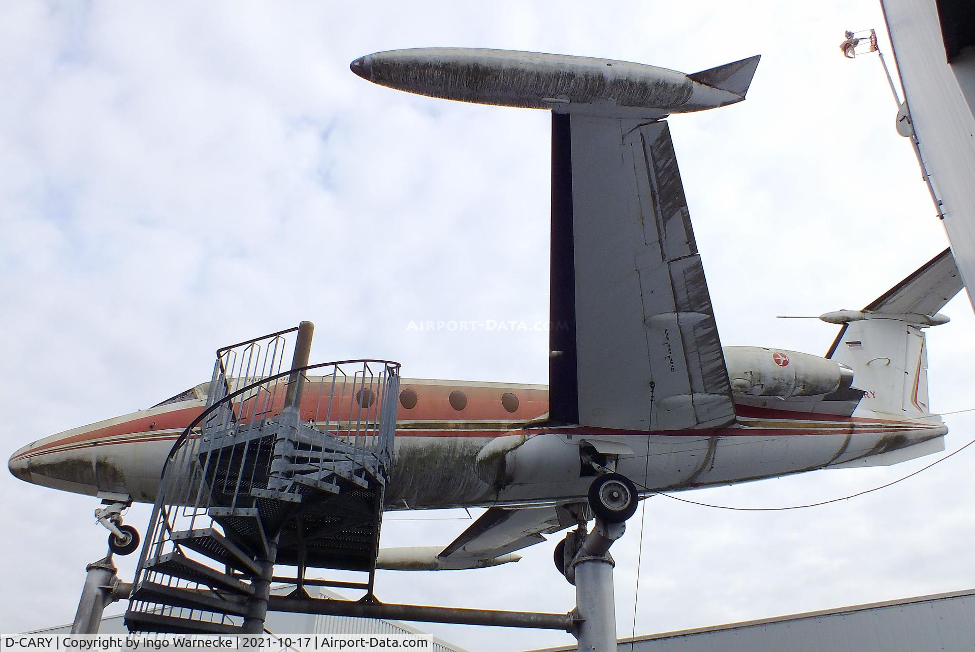 D-CARY, Hamburger Flugzeugbau HFB-320 Hansa Jet C/N 1026, Hamburger Flugzeugbau HFB-320 Hansa Jet at the Luftfahrtmuseum Laatzen, Laatzen (Hannover)