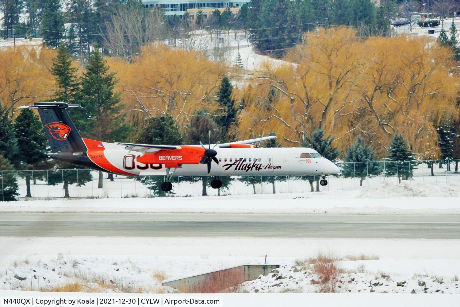 N440QX, 2010 Bombardier DHC-8-402 Dash 8 C/N 4347, Nice winter scenery