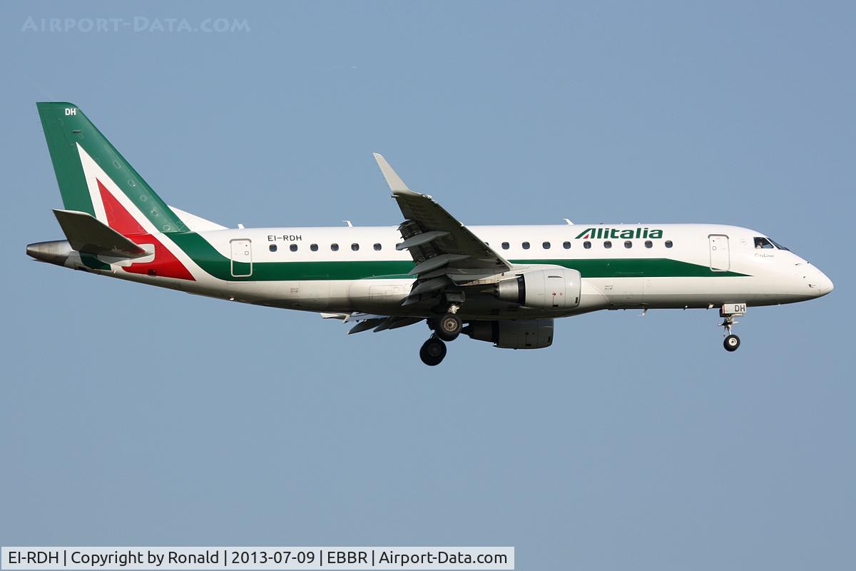 EI-RDH, 2012 Embraer 175LR (ERJ-170-200LR) C/N 17000339, at bru