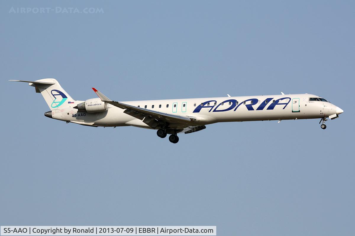 S5-AAO, 2008 Bombardier CRJ-900 NG (CL-600-2D24) C/N 15215, at bru