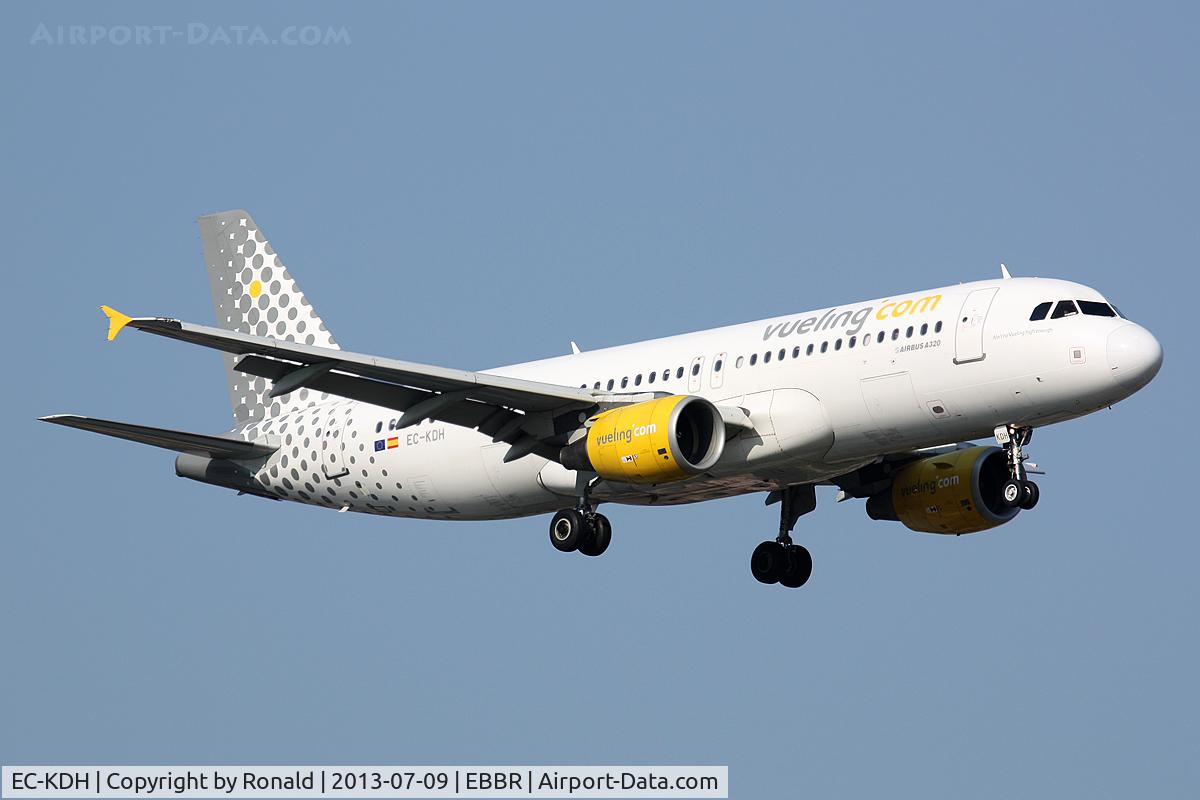 EC-KDH, 2007 Airbus A320-214 C/N 3083, at bru