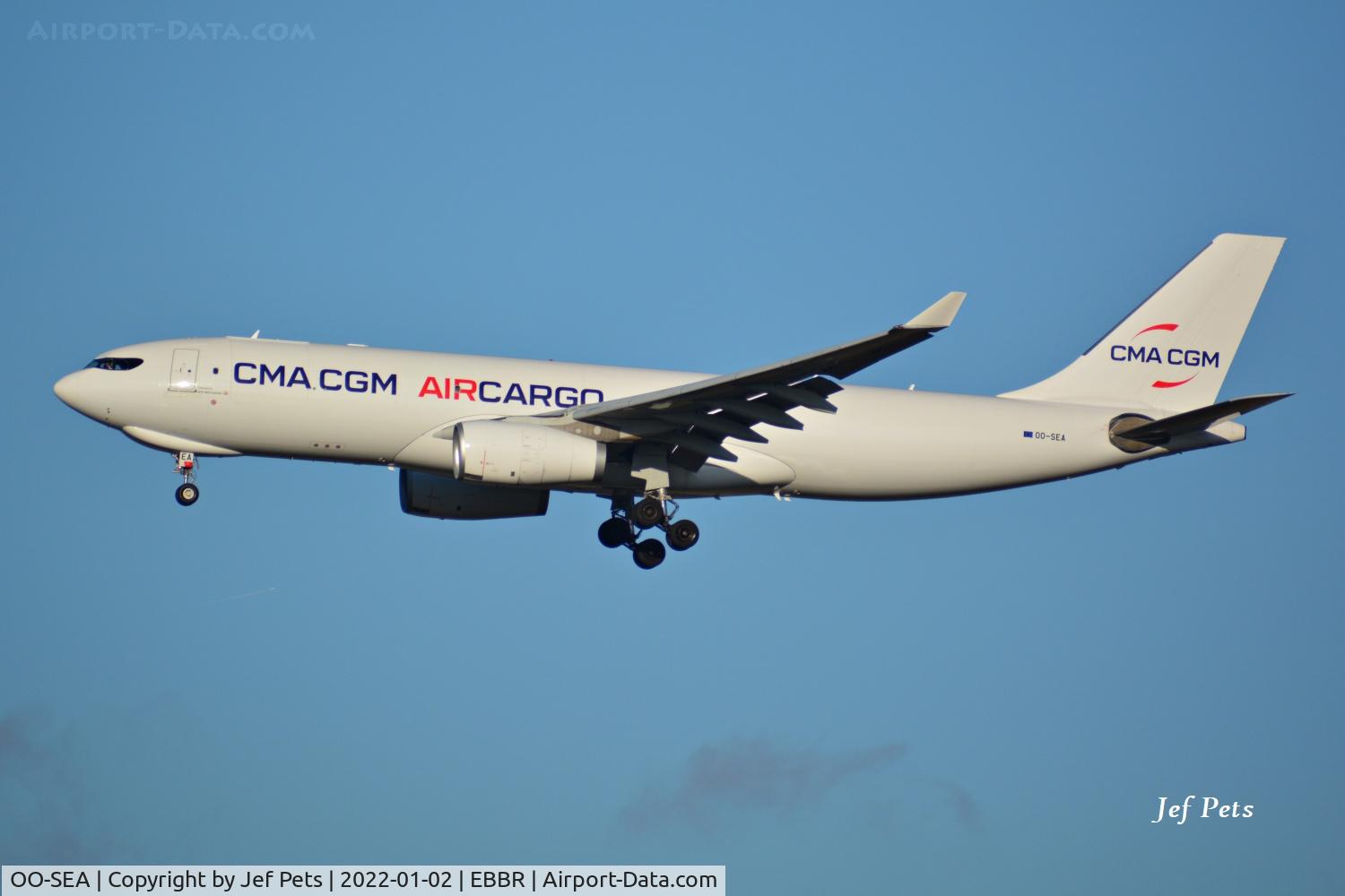 OO-SEA, 2015 Airbus A330-243F C/N 1594, Short final at Brussels Airport.