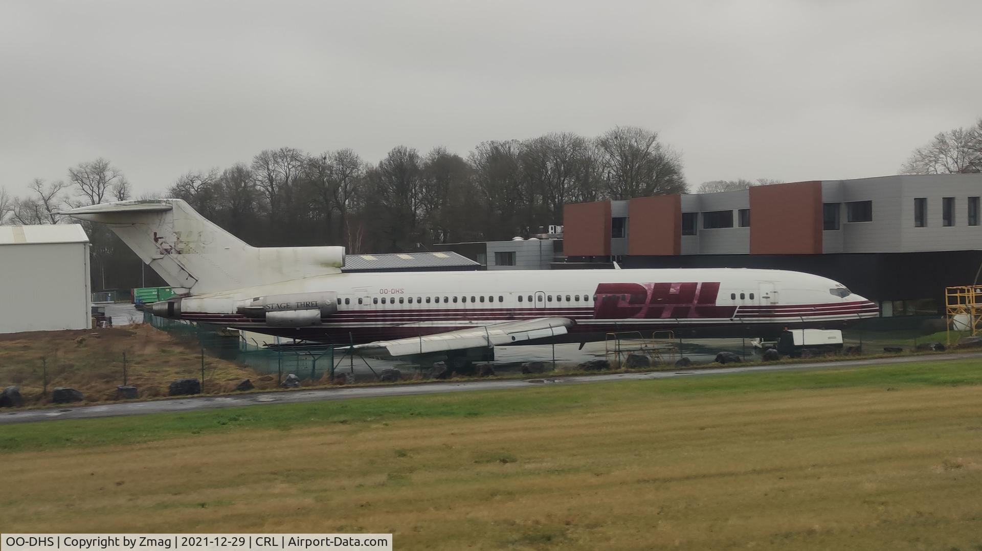 OO-DHS, 1969 Boeing 727-223(F) C/N 20189, Charleroi Airport - Belgium - 29 December 2021