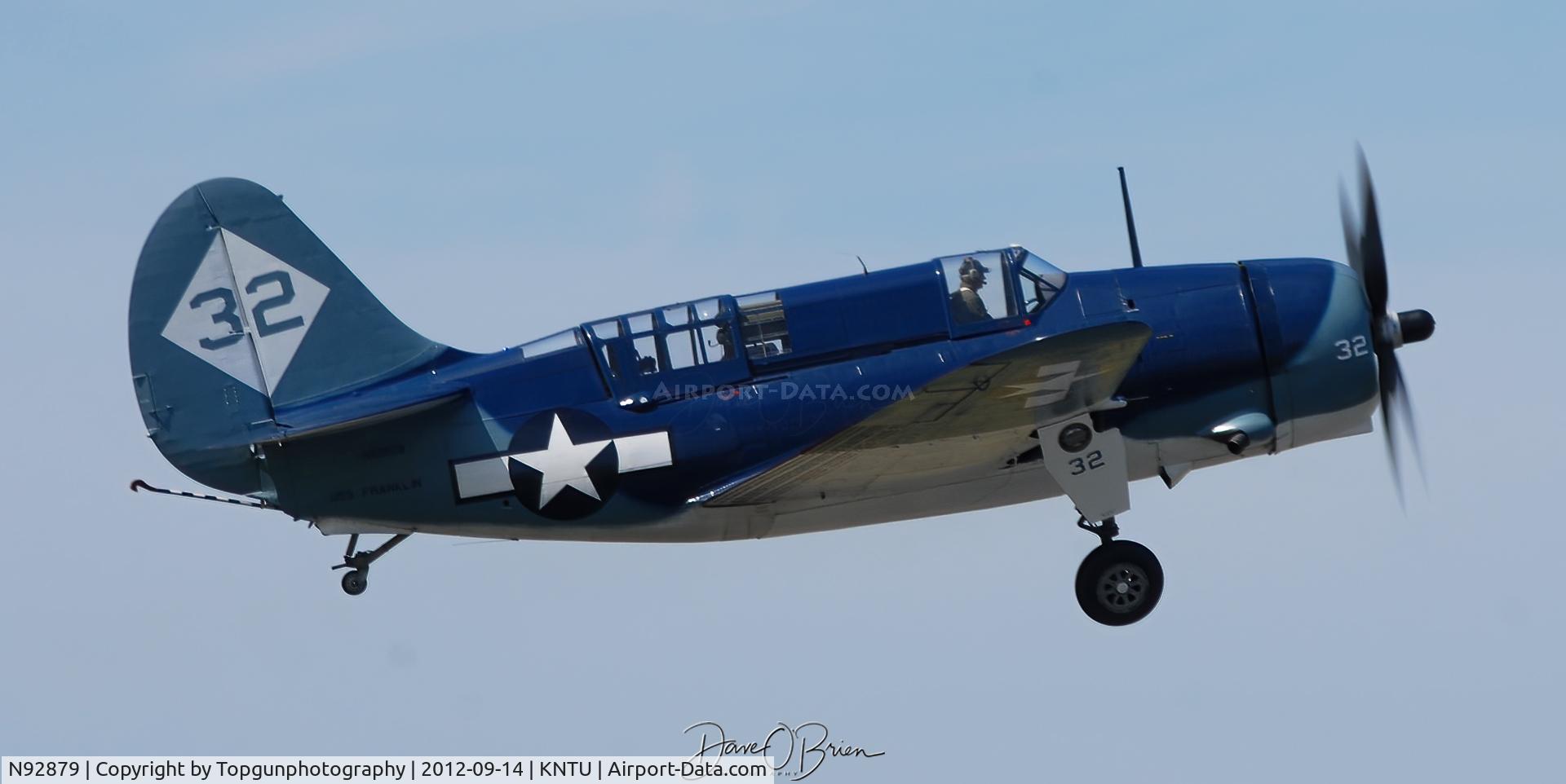 N92879, 1944 Curtiss SB2C-5 Helldiver C/N 83725, 2012 Oceana Air Show