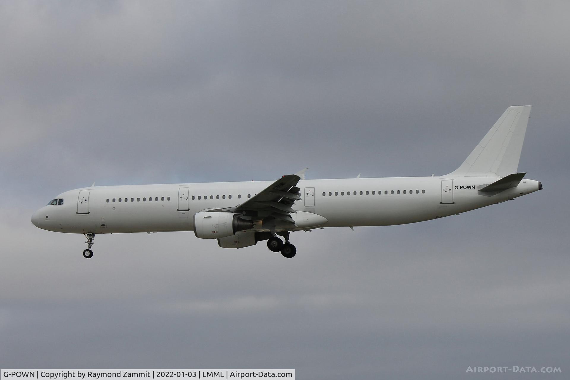 G-POWN, 2009 Airbus A321-211 C/N 3830, A321 G-POWN Titan Airways