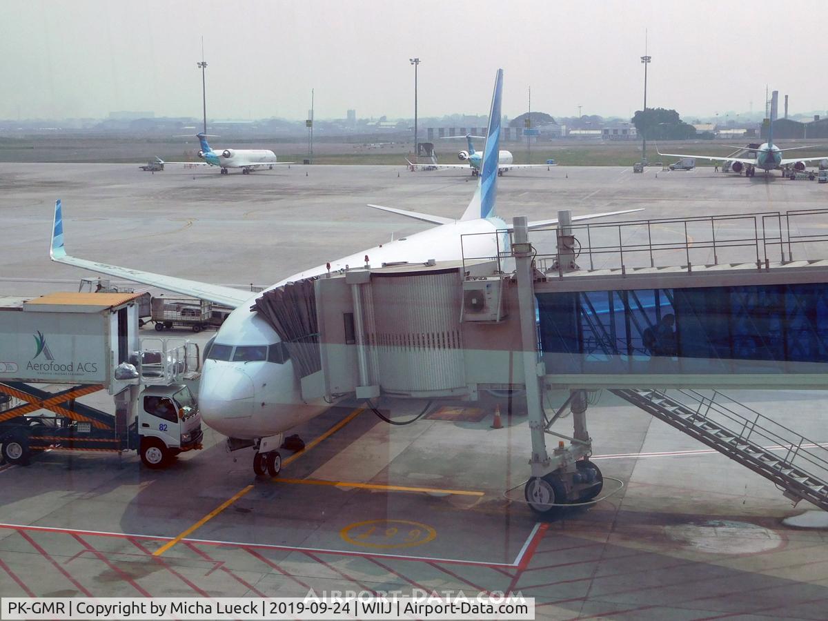 PK-GMR, 2010 Boeing 737-8U3 C/N 30150, At Jogja