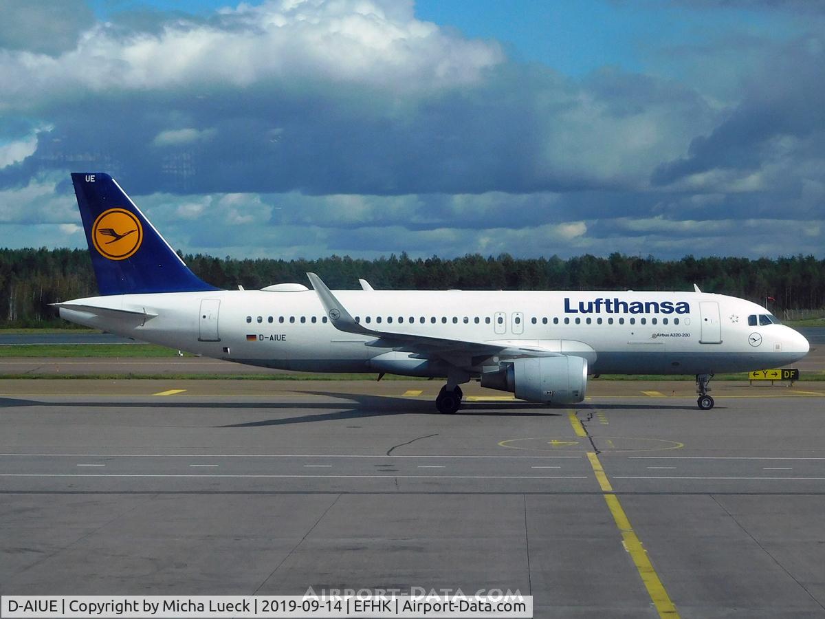 D-AIUE, 2014 Airbus A320-214 C/N 6092, At Vantaa