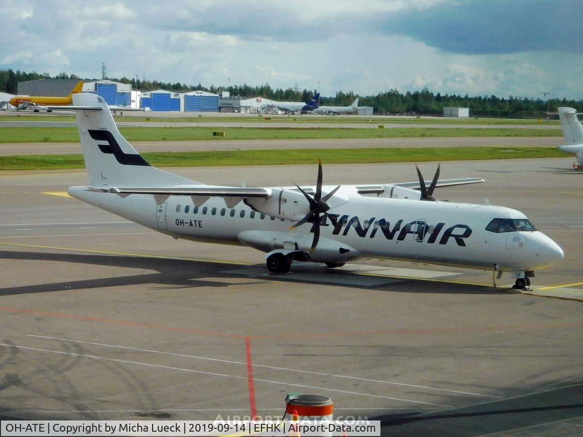 OH-ATE, 2007 ATR 72-212A C/N 741, At Vantaa