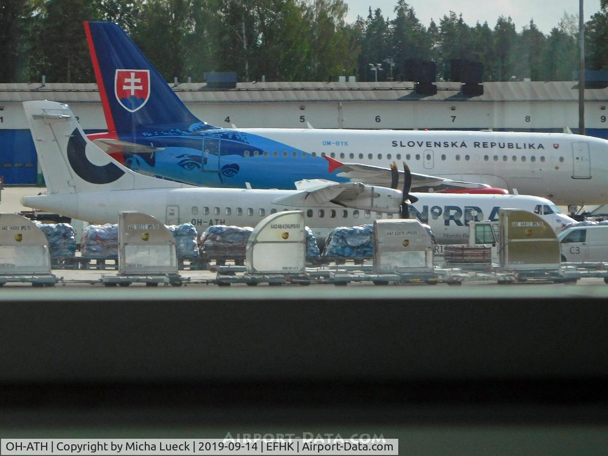 OH-ATH, 2007 ATR 72-212A C/N 769, At Vantaa