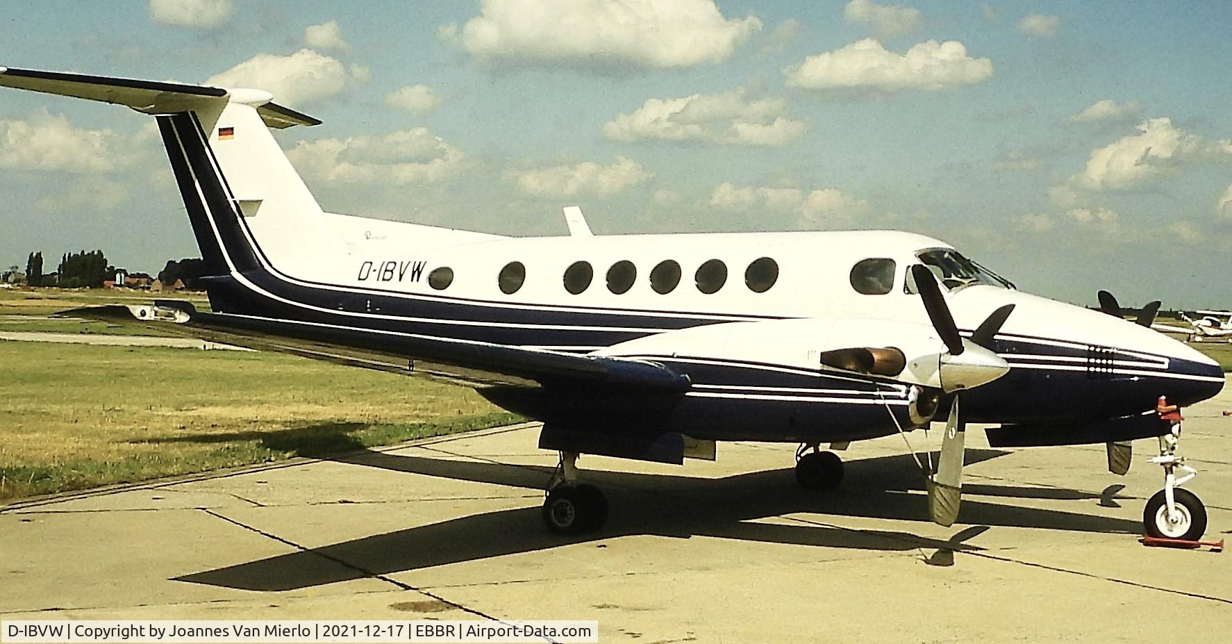 D-IBVW, 1983 Beech 200 Super King Air C/N BB-202, Slide scan