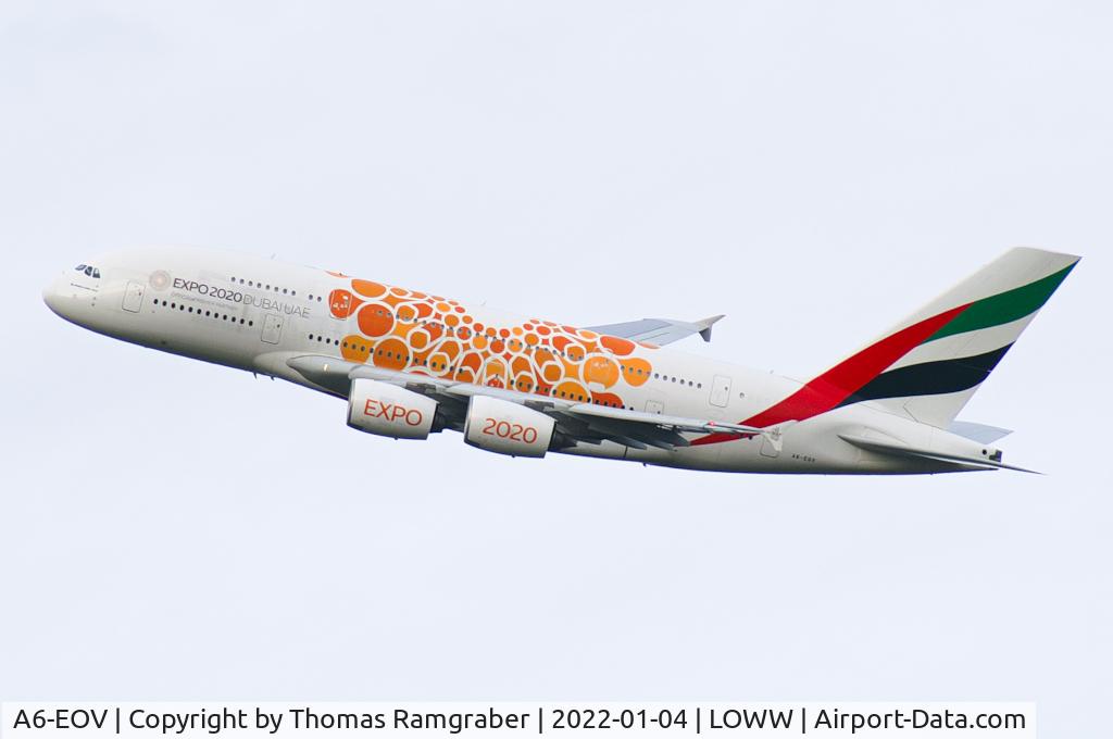 A6-EOV, 2015 Airbus A380-861 C/N 207, Emirates Airbus A380