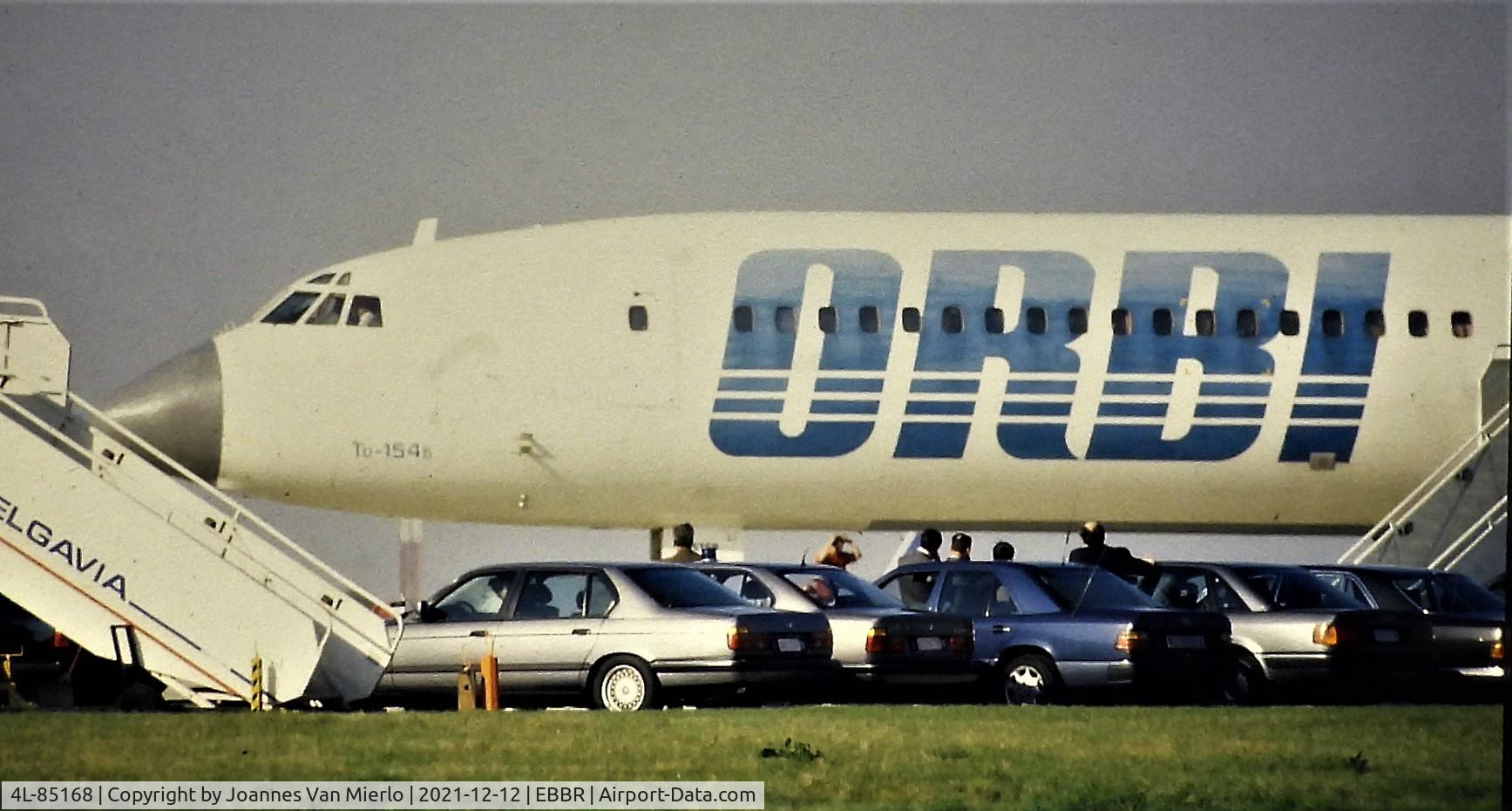 4L-85168, Tupolev Tu-154B-1 C/N 77A168, Slide scan
