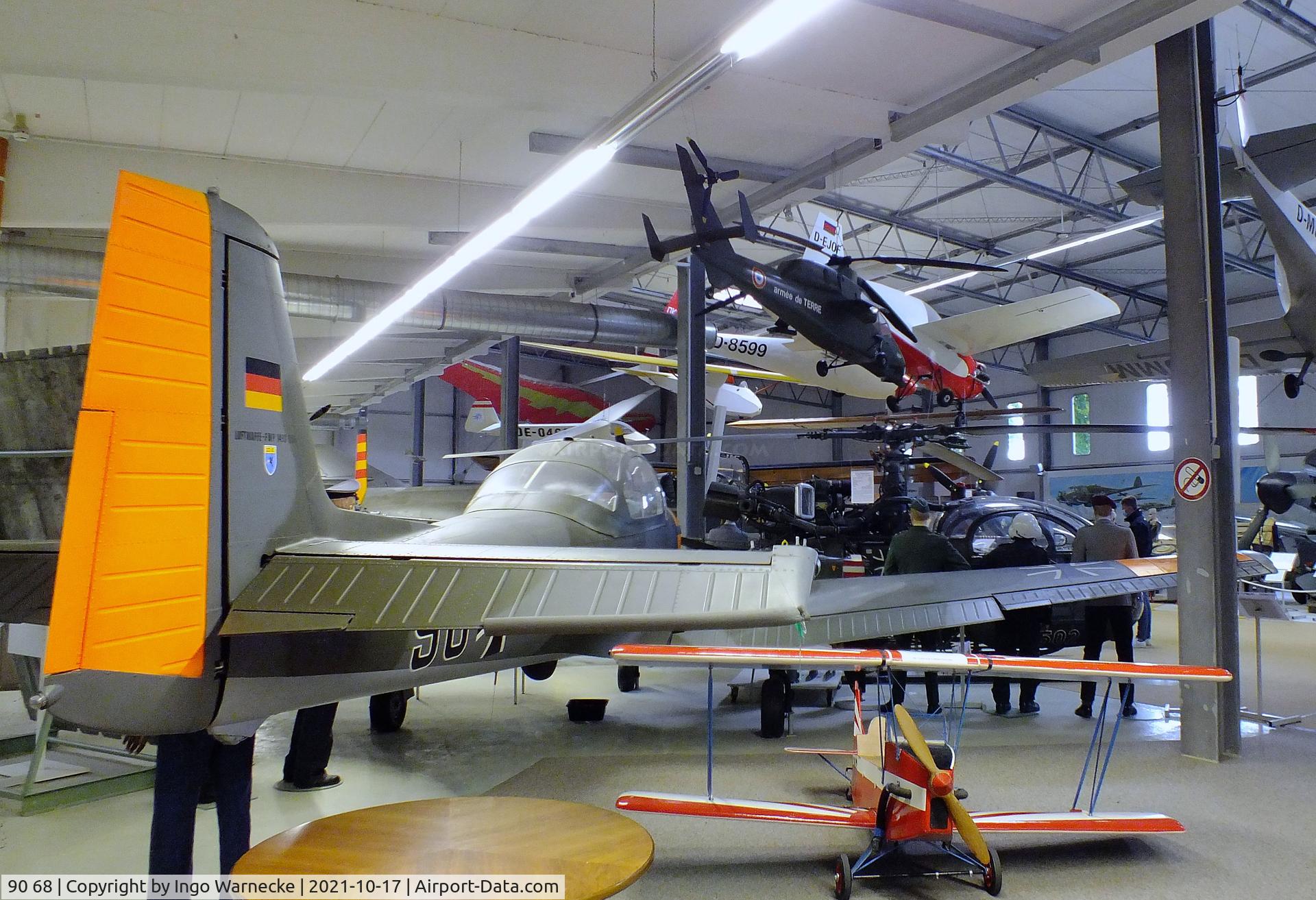 90 68, Piaggio P.149D C/N 086, Piaggio P.149D at the Luftfahrtmuseum Laatzen, Laatzen (Hannover)