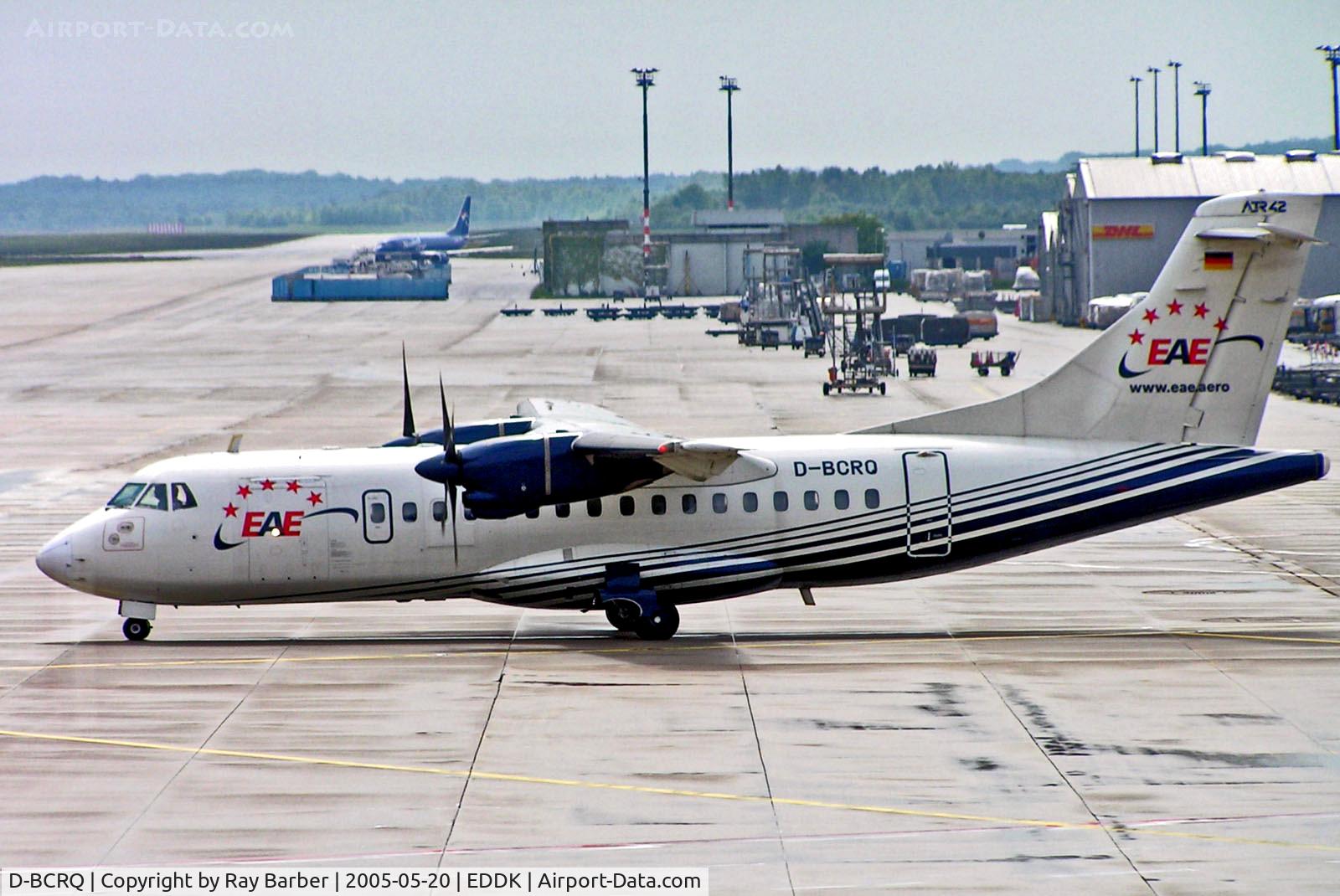 D-BCRQ, 1991 ATR 42-300 C/N 233, D-BCRQ   Aerospatiale ATR-42-310 [233] (European Air Express) Cologne-Koln Bonn~D 20/05/2005