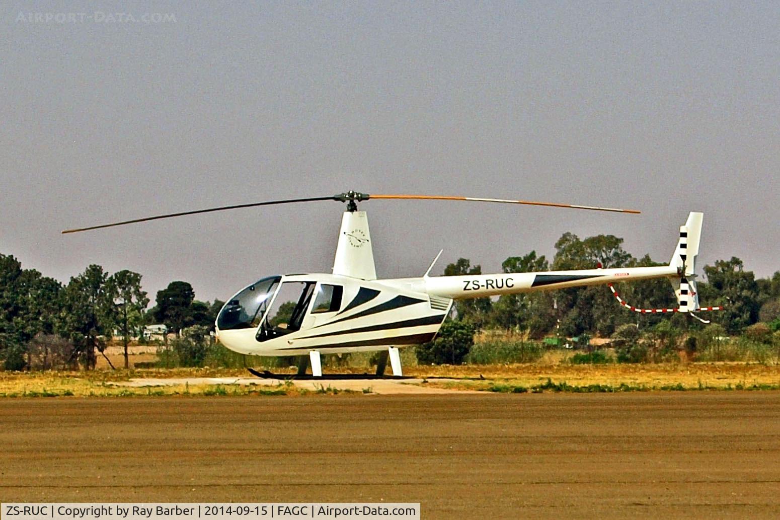 ZS-RUC, 2008 Robinson R-44 Raven II C/N 12565, ZS-RUC   Robinson R-44 Raven II [12565] Grand Central~ZS 15/09/2014