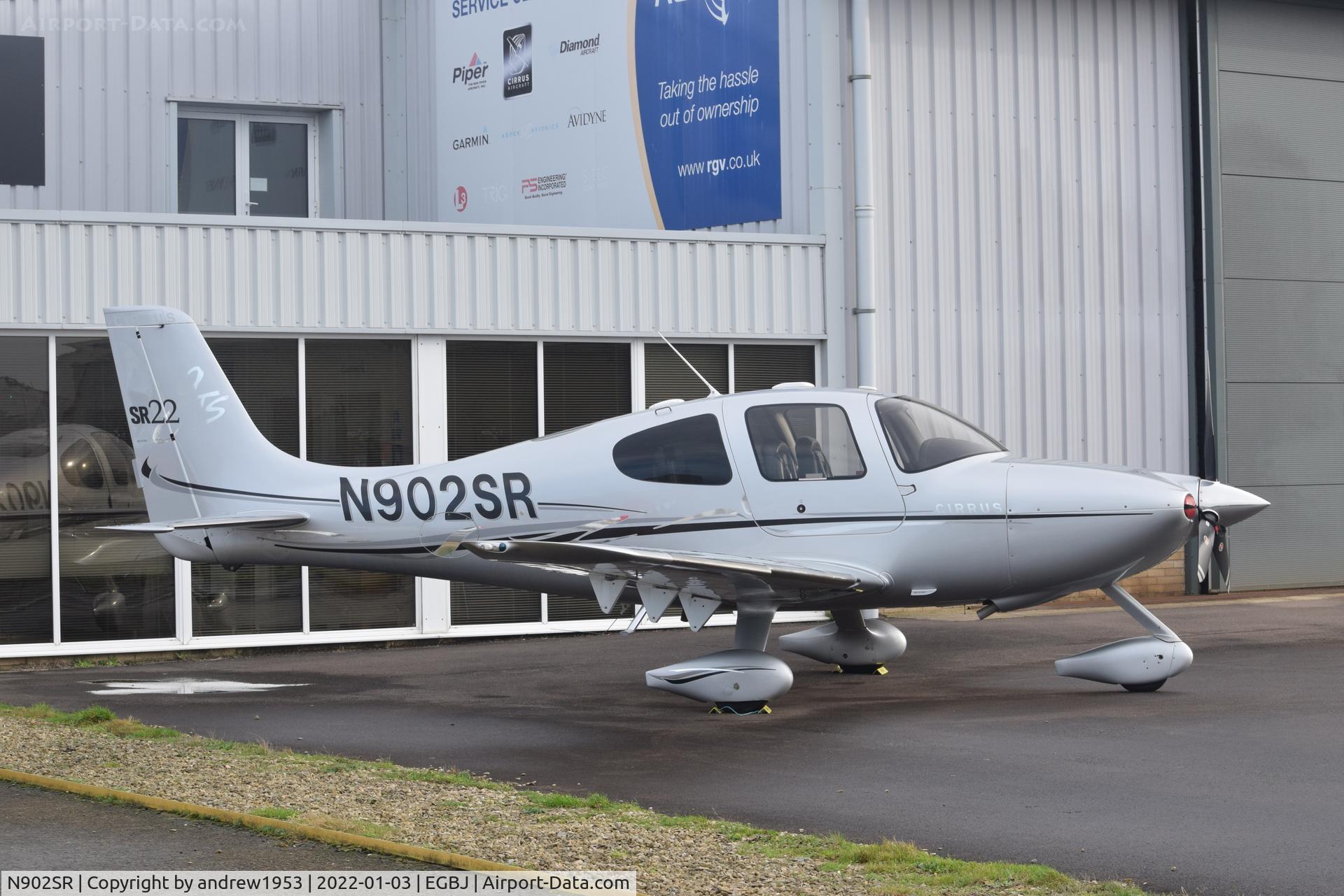 N902SR, 2007 Cirrus SR22 GTS C/N 2356, N902SR at Gloucestershire Airport.