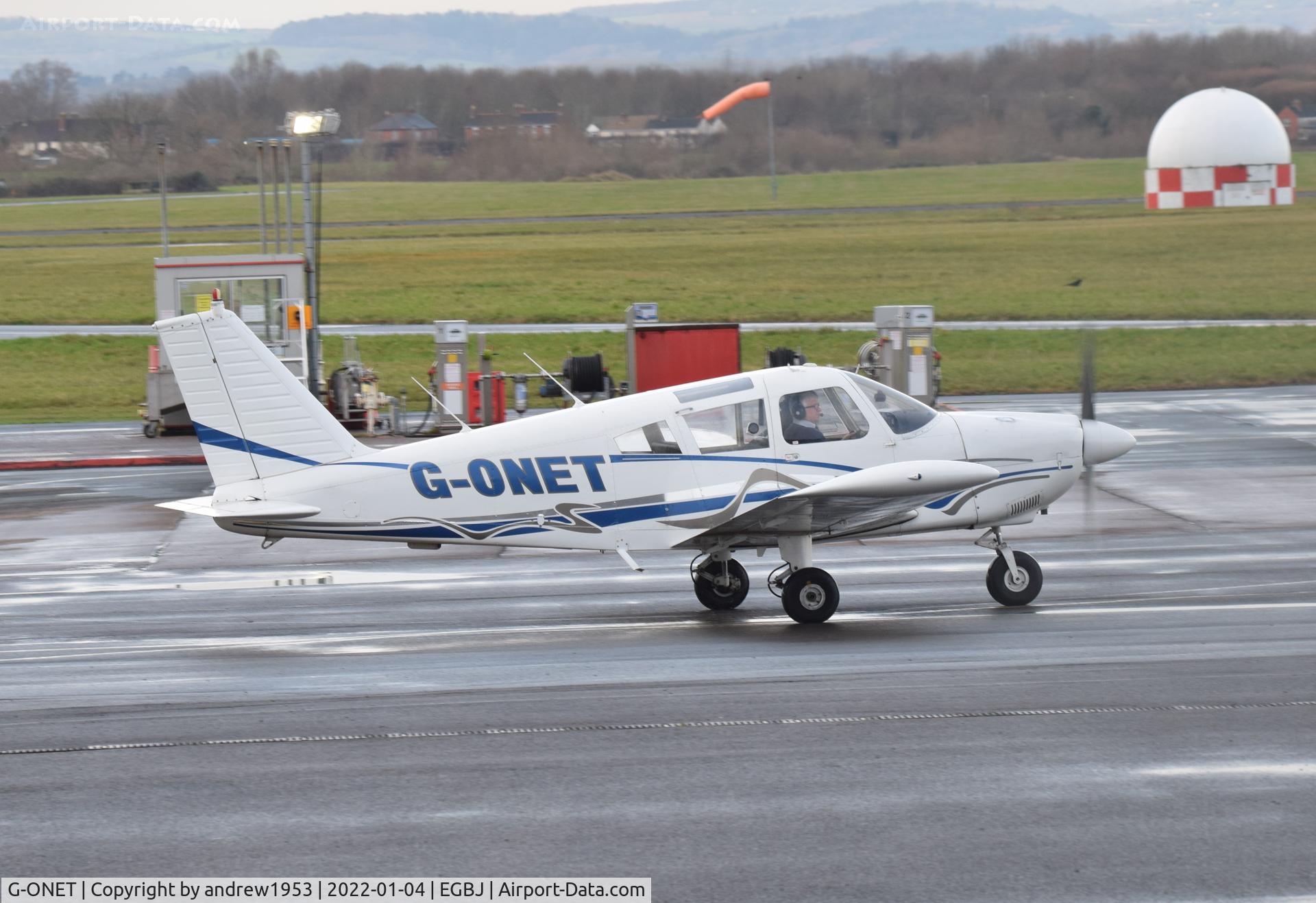 G-ONET, 1970 Piper PA-28-180 Cherokee C/N 28-5802, G-ONET at Gloucestershire Airport.