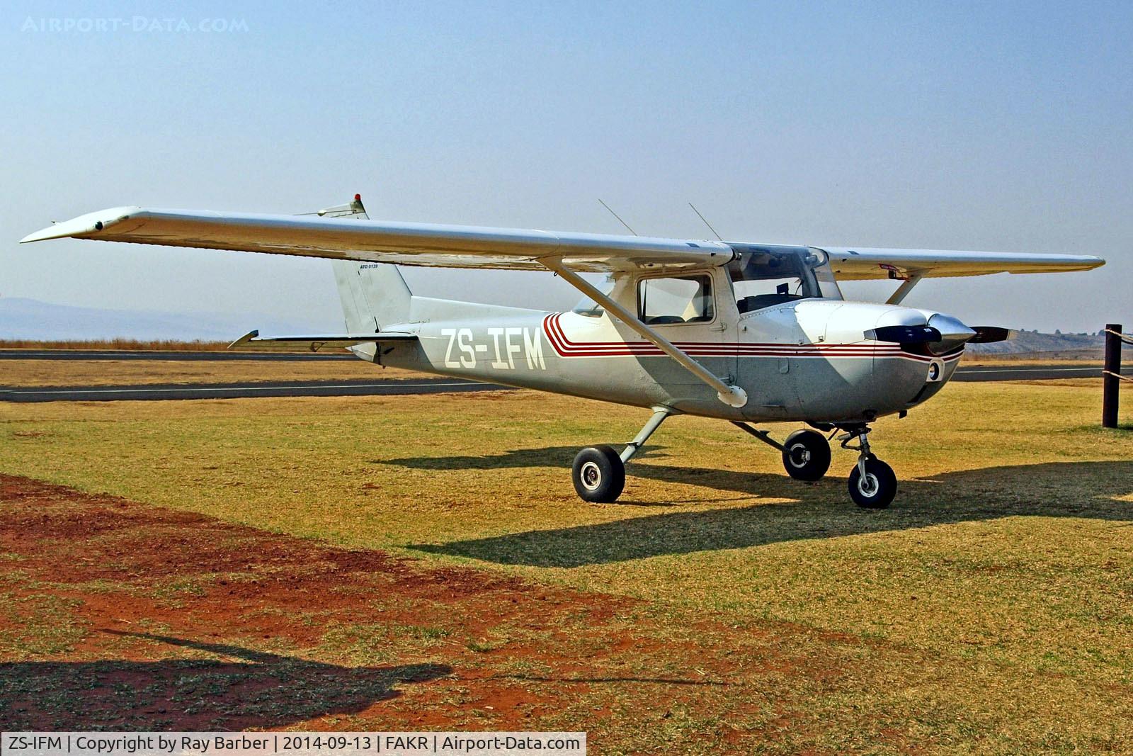 ZS-IFM, 1970 Cessna 150L C/N 150-72009, ZS-IFM   Cessna 150L {150-72009] Krugersdorp-Oatlands~ZS 13/09/2014