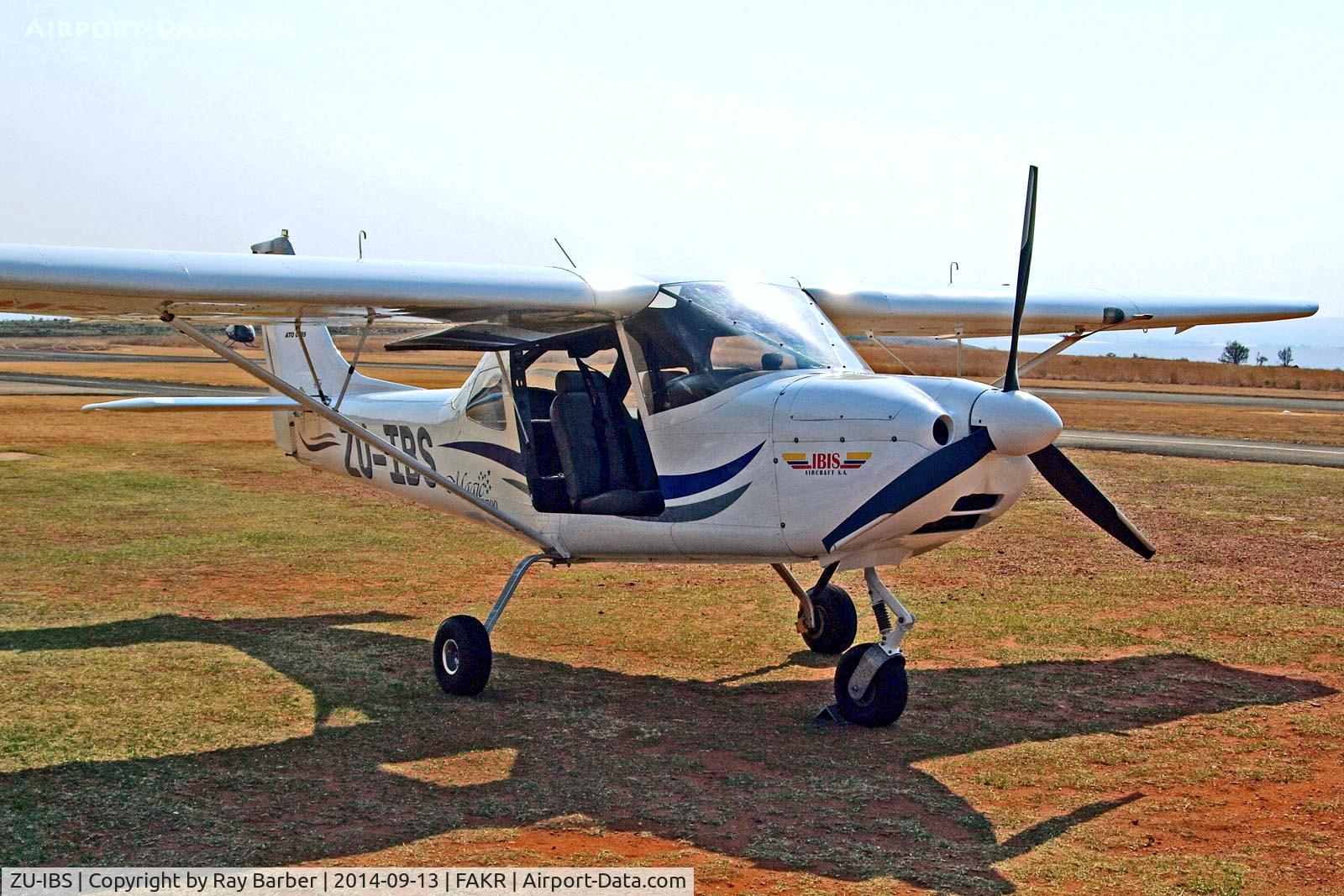 ZU-IBS, Ibis Aircraft SA GS-700 C/N GS-02-10-700-99, ZU-IBS   Ibis Aircraft SA GS-700 [GS-02-10-700-99] Krugersdorp-Oatlands~ZS 13/09/2014