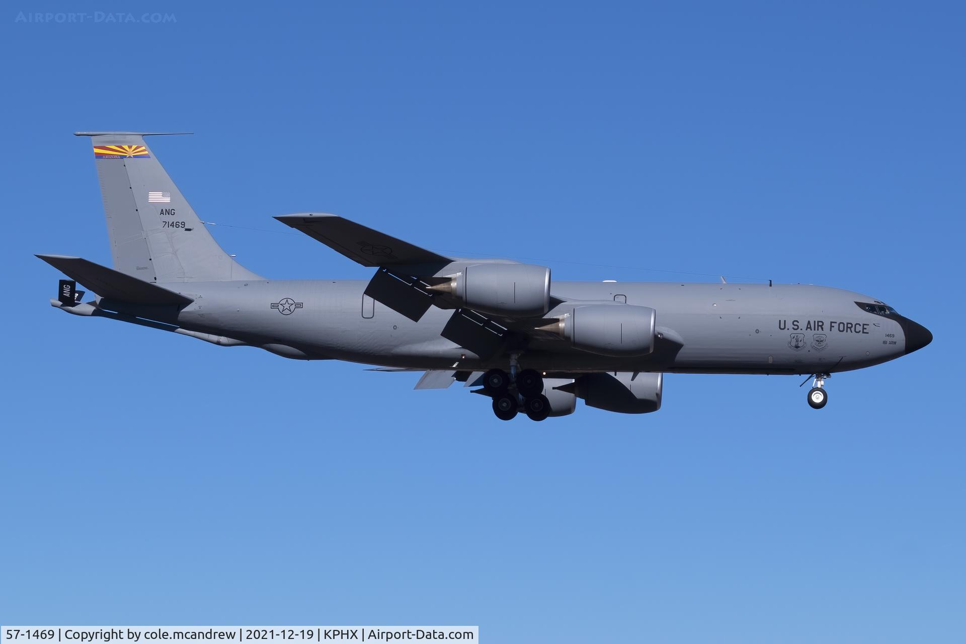 57-1469, 1958 Boeing KC-135R Stratotanker C/N 17540, RCH843